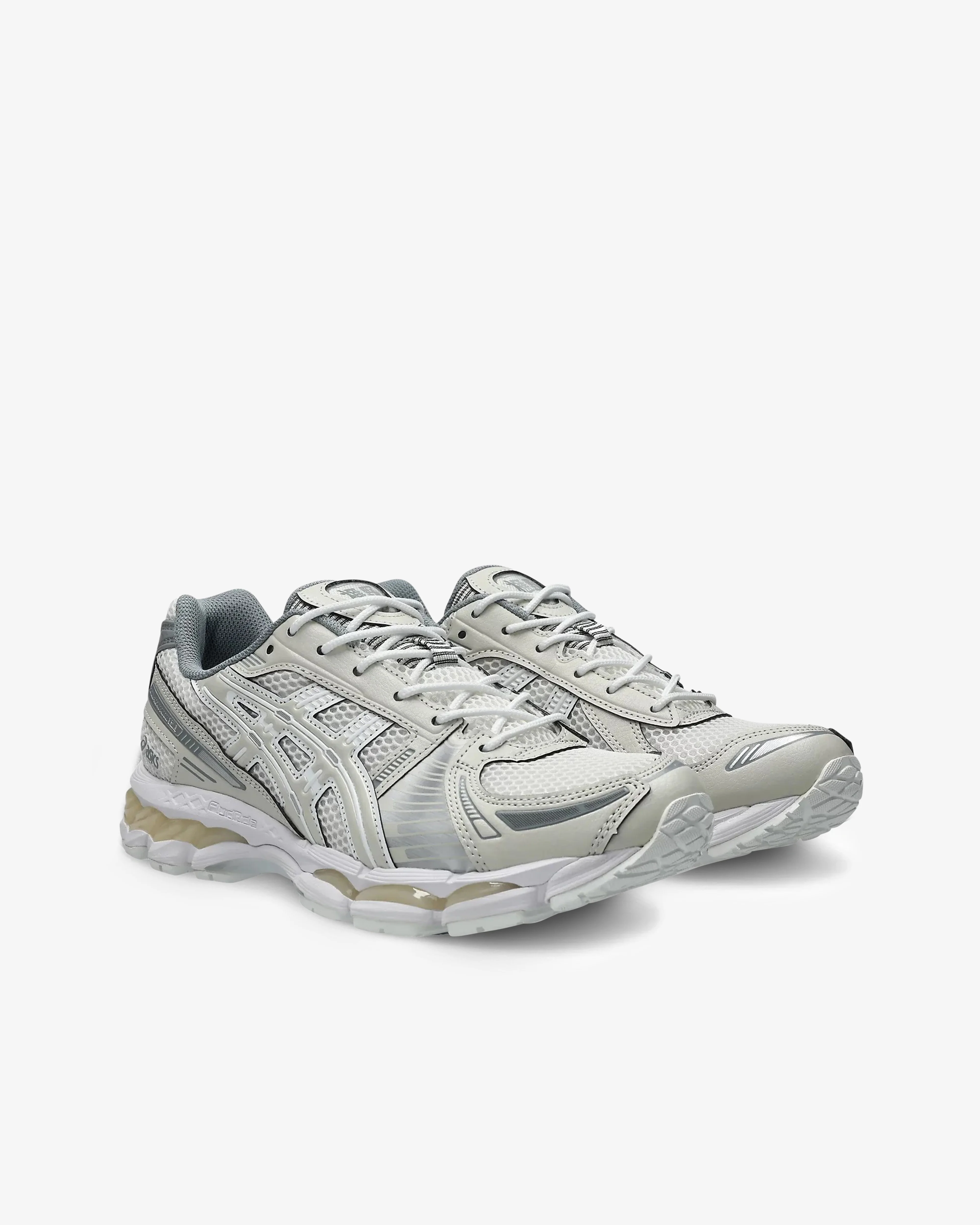 Asics - Men's GEL-KAYANO 12.1 Sneakers - (Cream/Smoke Grey) view 3, Click to Zoom in