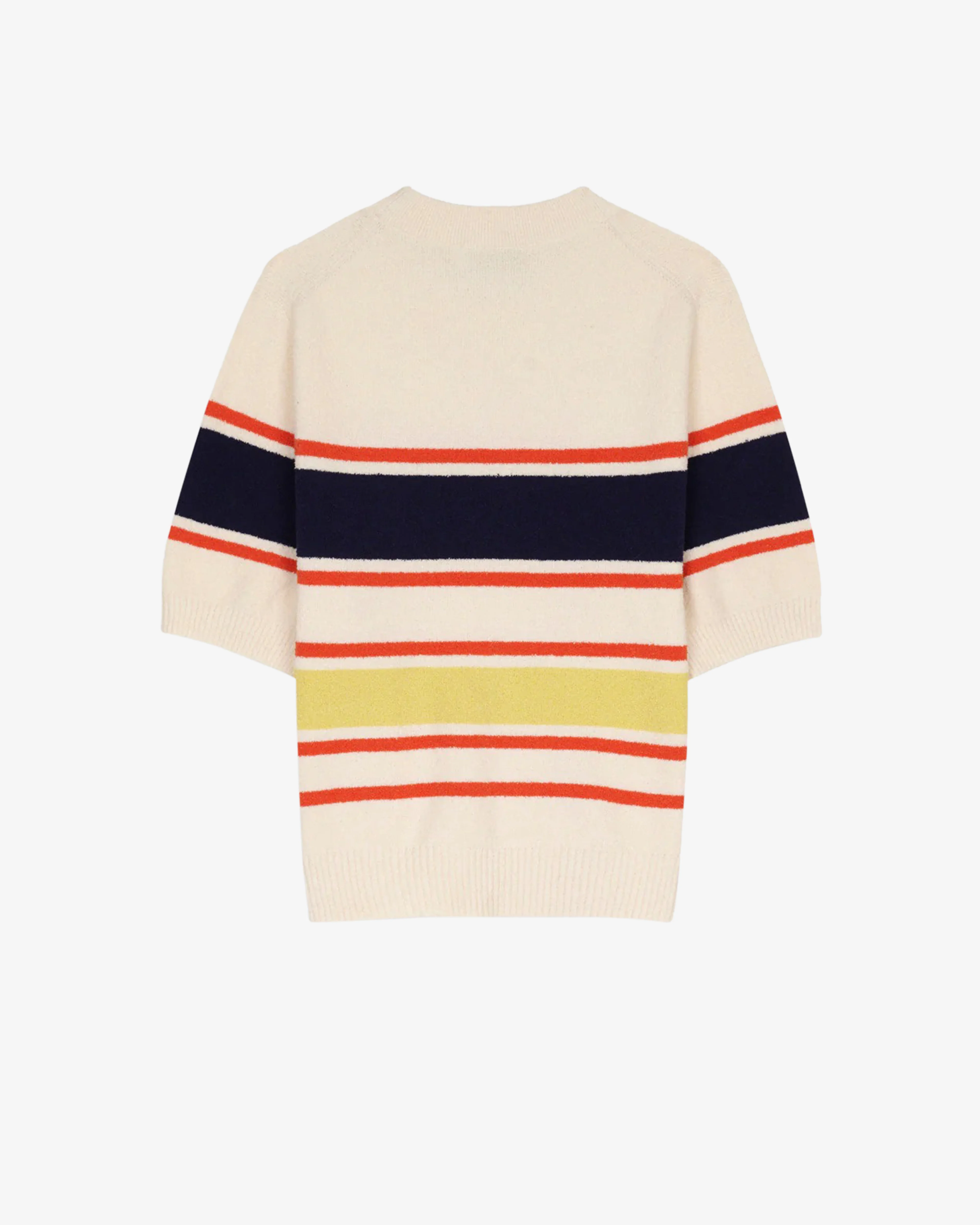 Brain Dead - Women's Coach Striped Knit Top - (Cream) view 2, Click to Zoom in