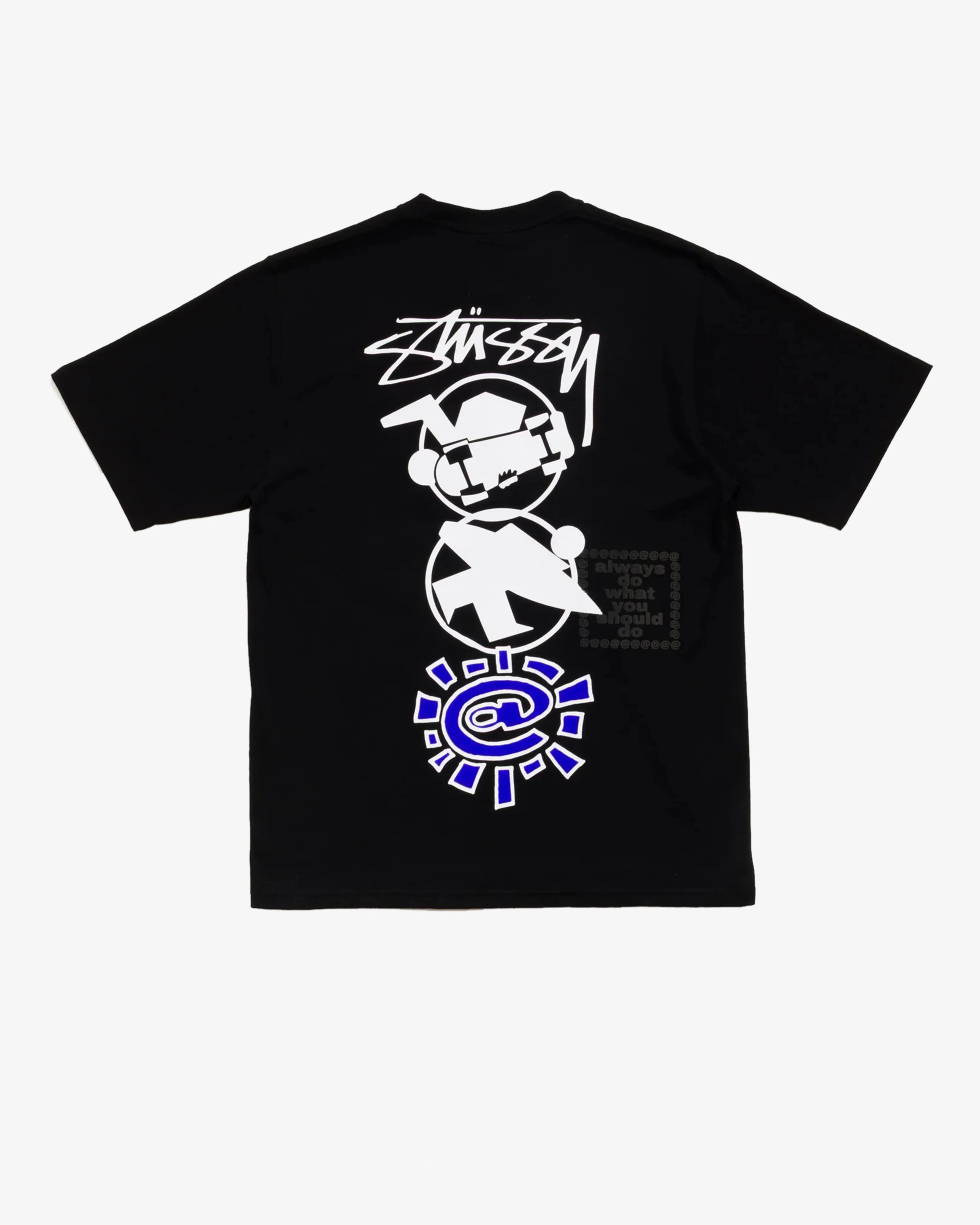 Stüssy - Men's Always Do What You Should Do Stack Tee - (Black)