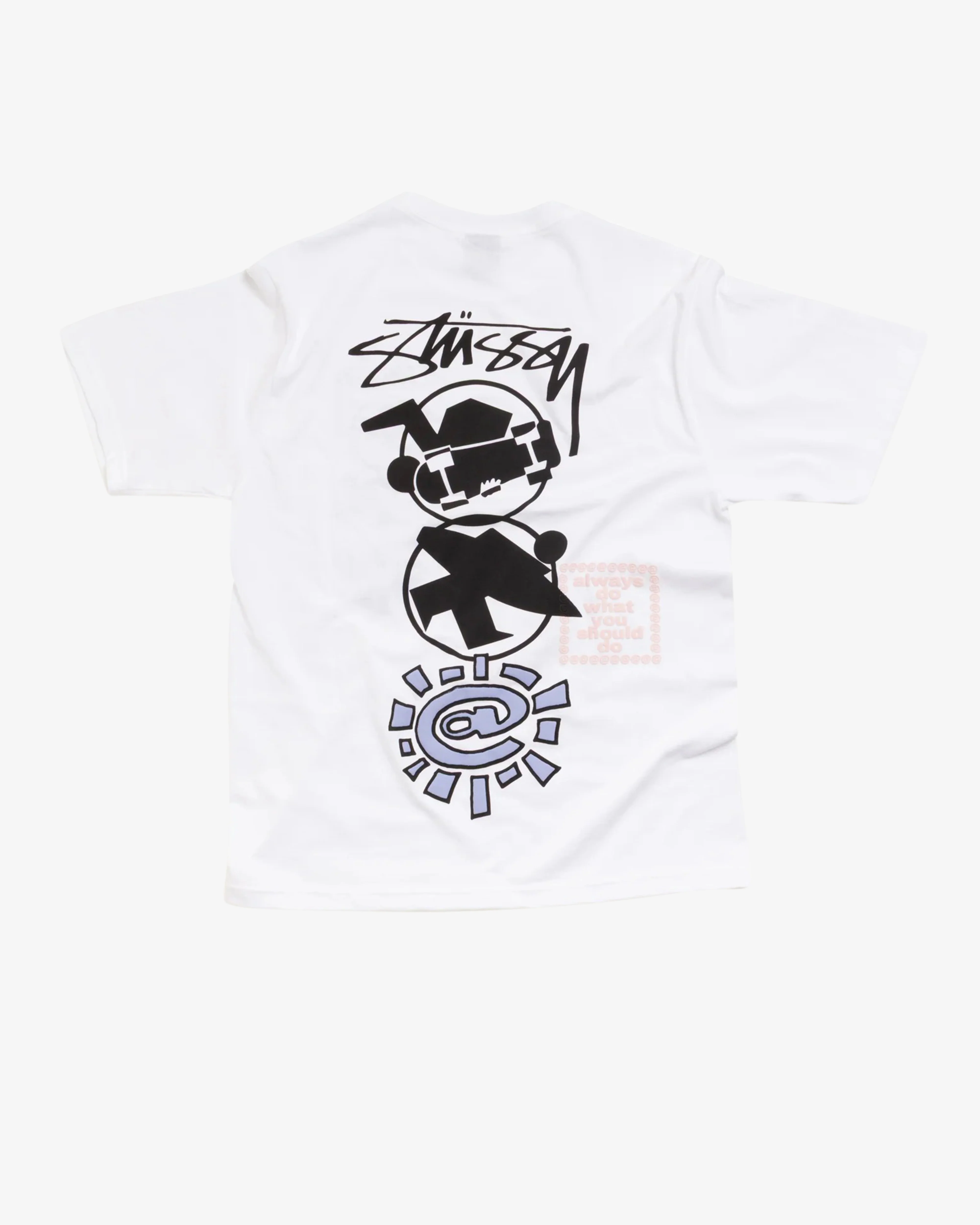 Stüssy - Men's Always Do What You Should Do Stack Tee - (White)