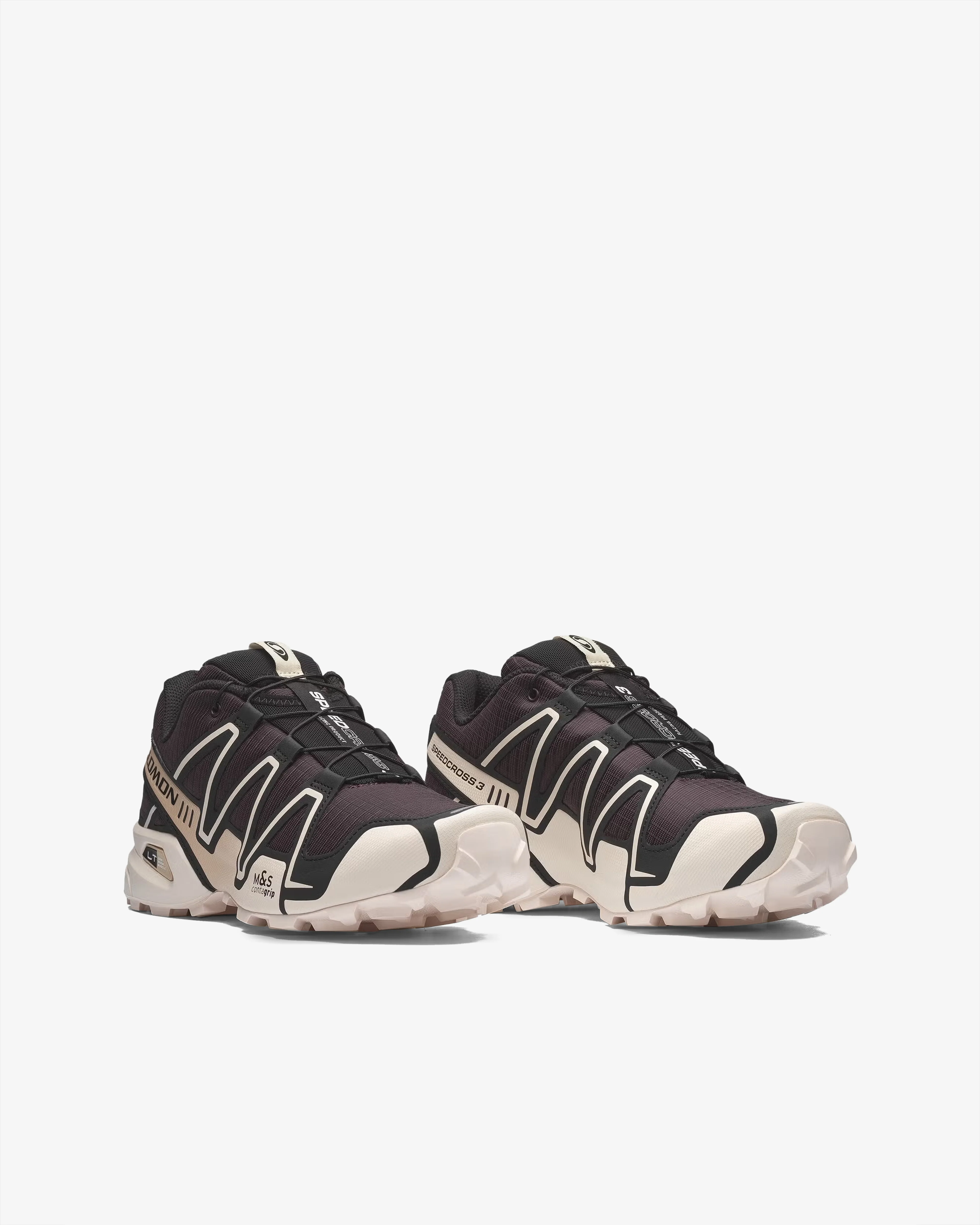 Salomon - Men's Speedcross 3 Sneakers - (Black Coffee/Vanilla Ice)
