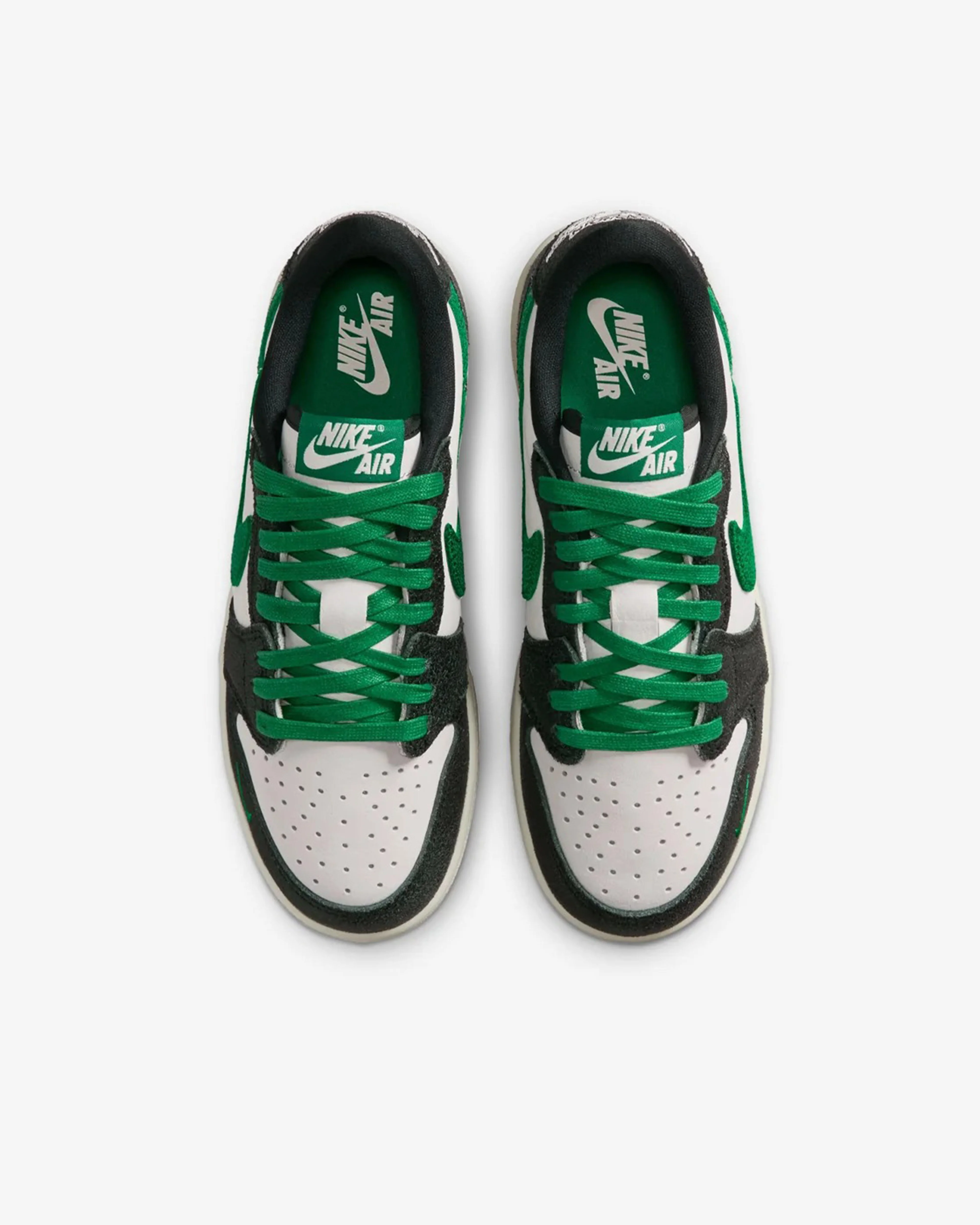 Nike - Air Jordan 1 Retro Low OG Sneakers - (Phantom/Pine Green)