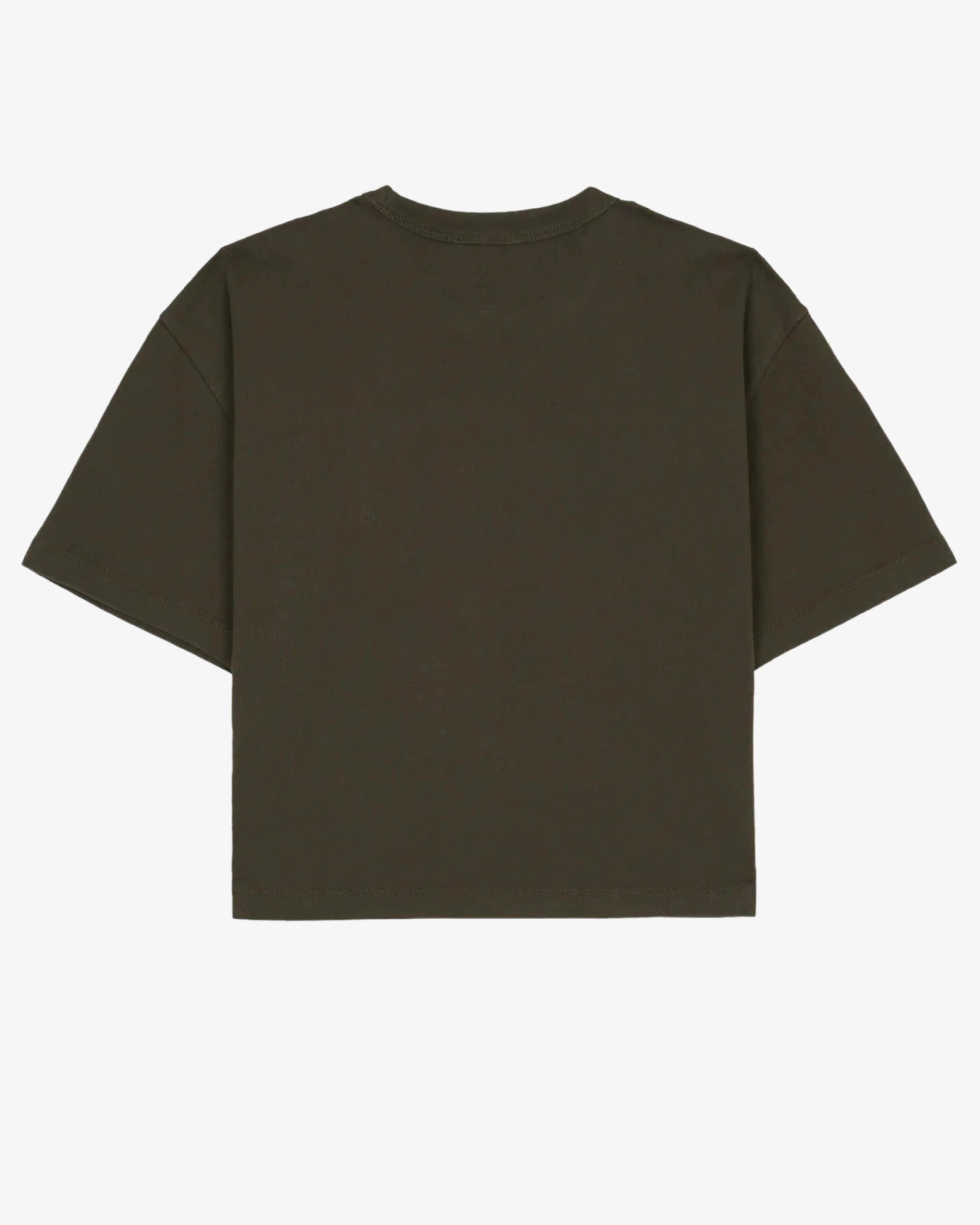 Brain Dead - Men's Coach Cropped Football T-Shirt - (Dark Grey)