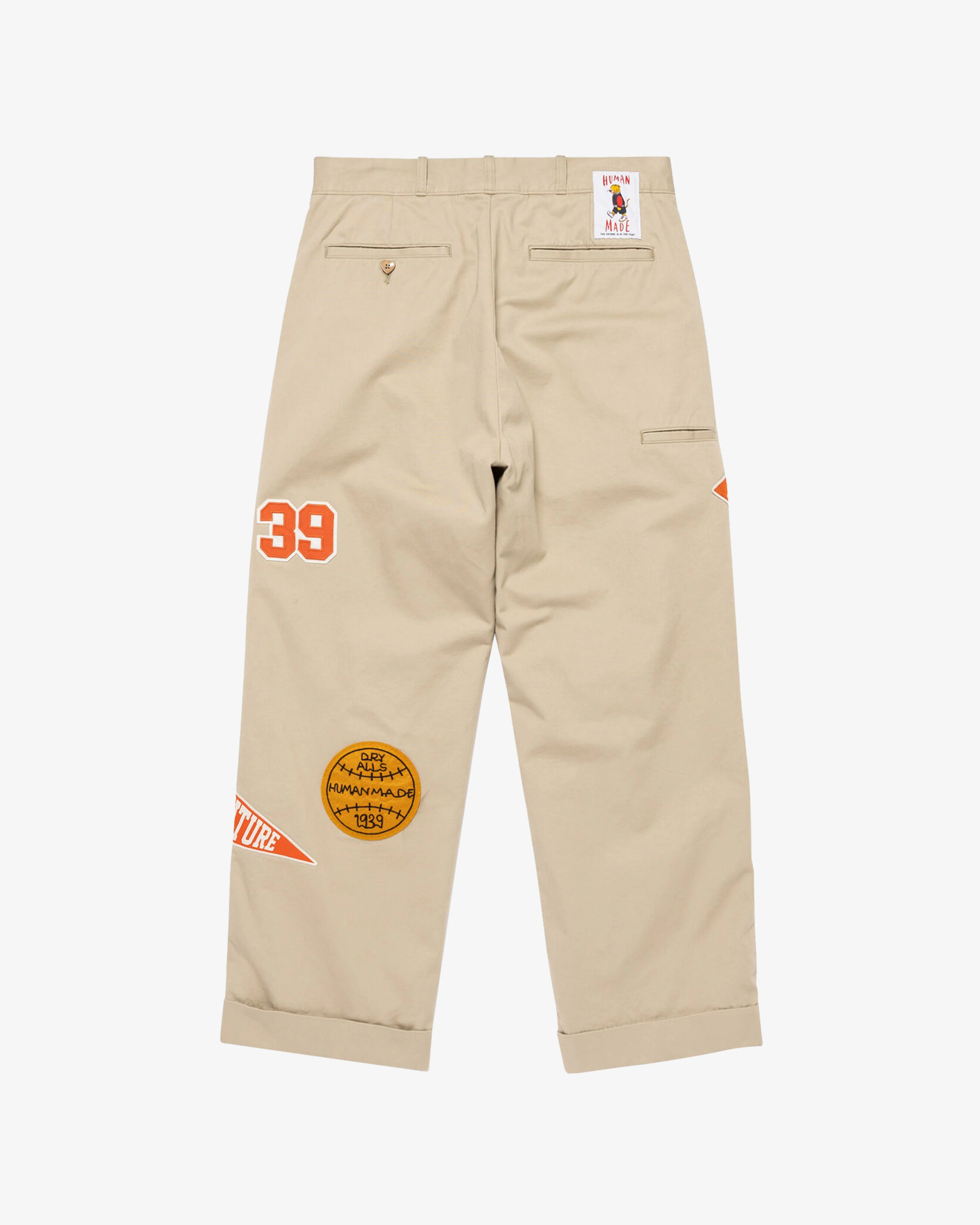 Human Made - Men's College Pants - (Beige)