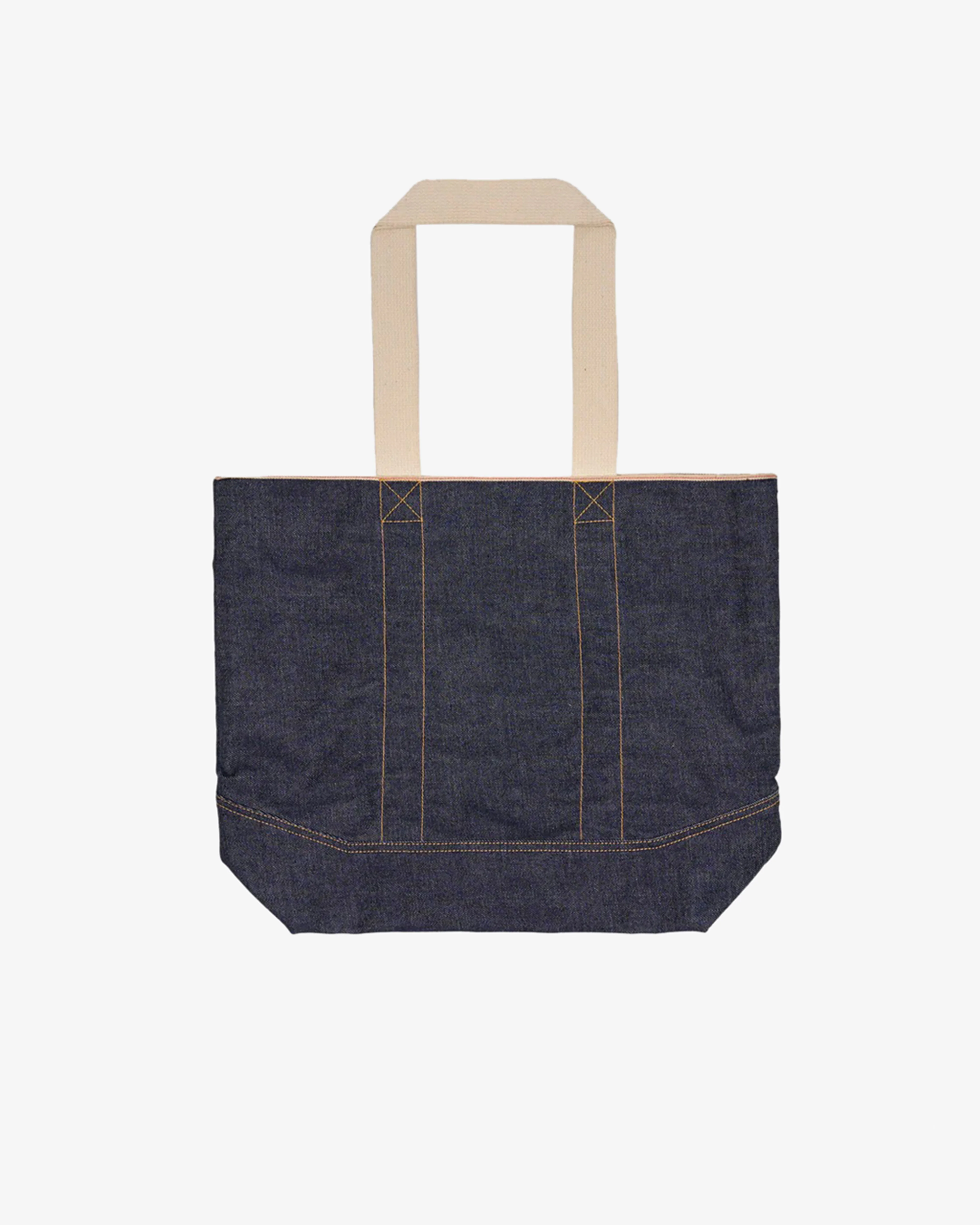 Brain Dead - Men's APC Printed Selvedge Denim Tote - (Navy)