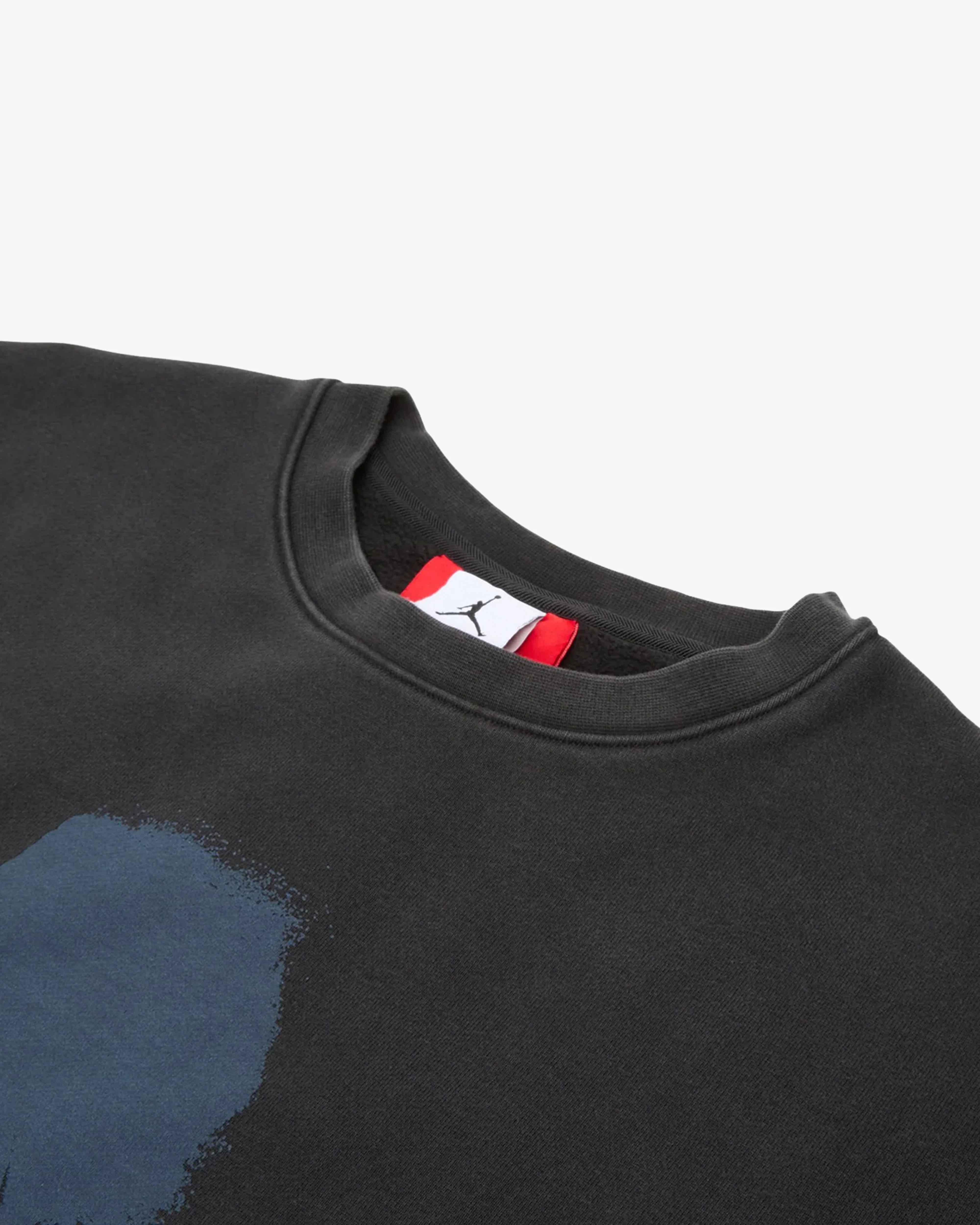 Nike - Men's Jordan X IH Cropped Fleece Crew-Neck Sweatshirt - (Black)