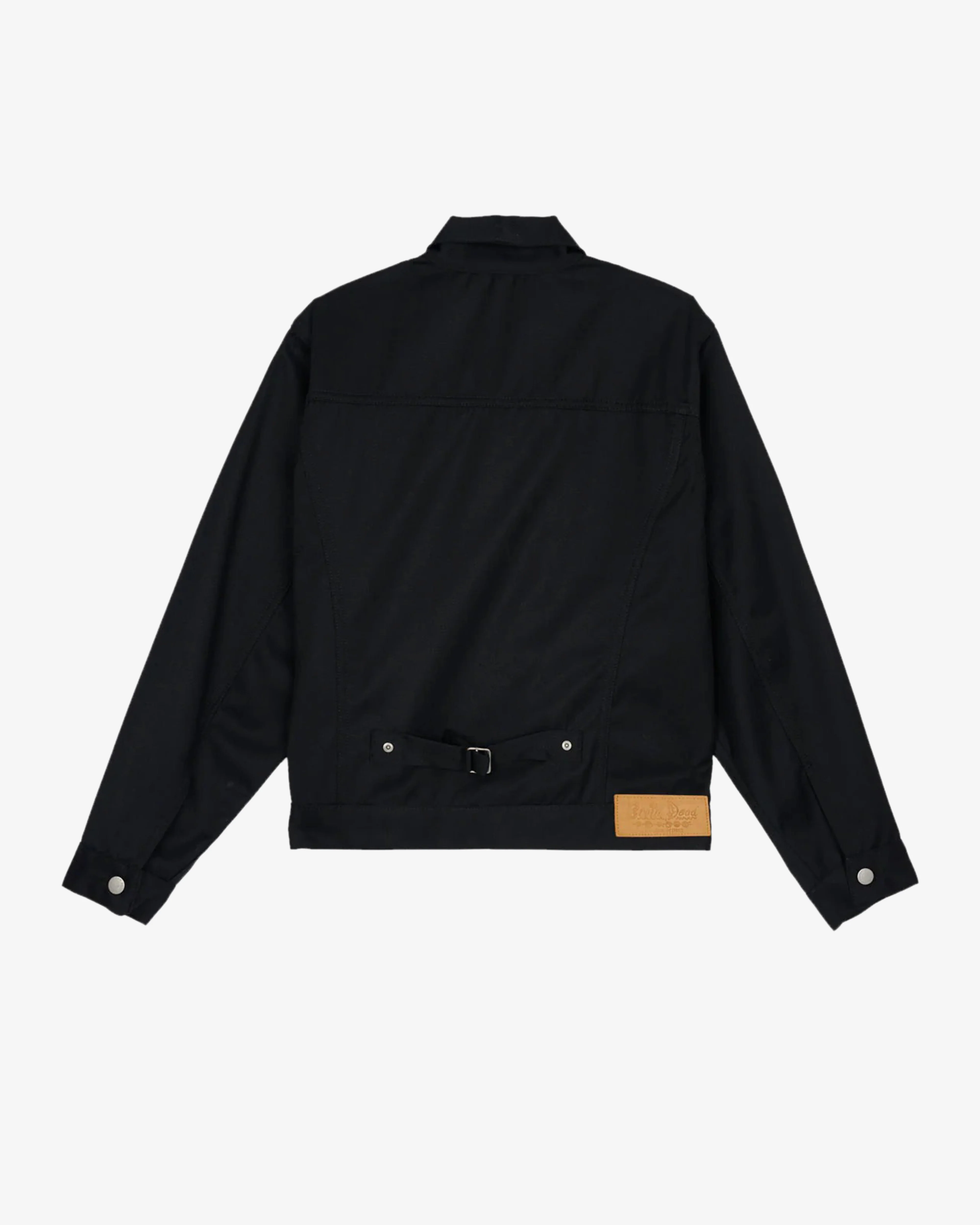 Brain Dead - Men's Serge Wool Trucker Jacket - (Black)
