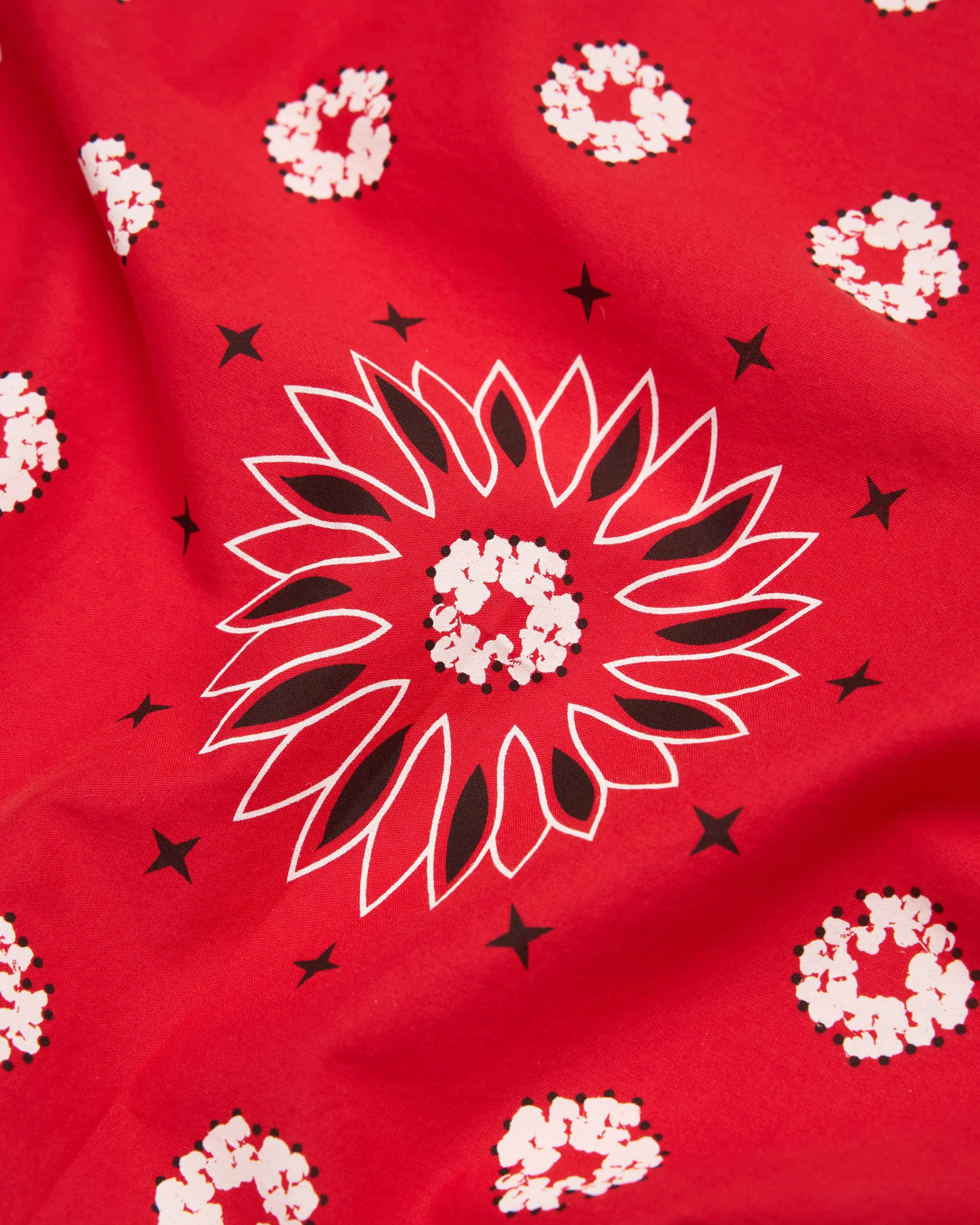 Denim Tears - Men's Cotton Wreath Paisley Bandana - (Red)