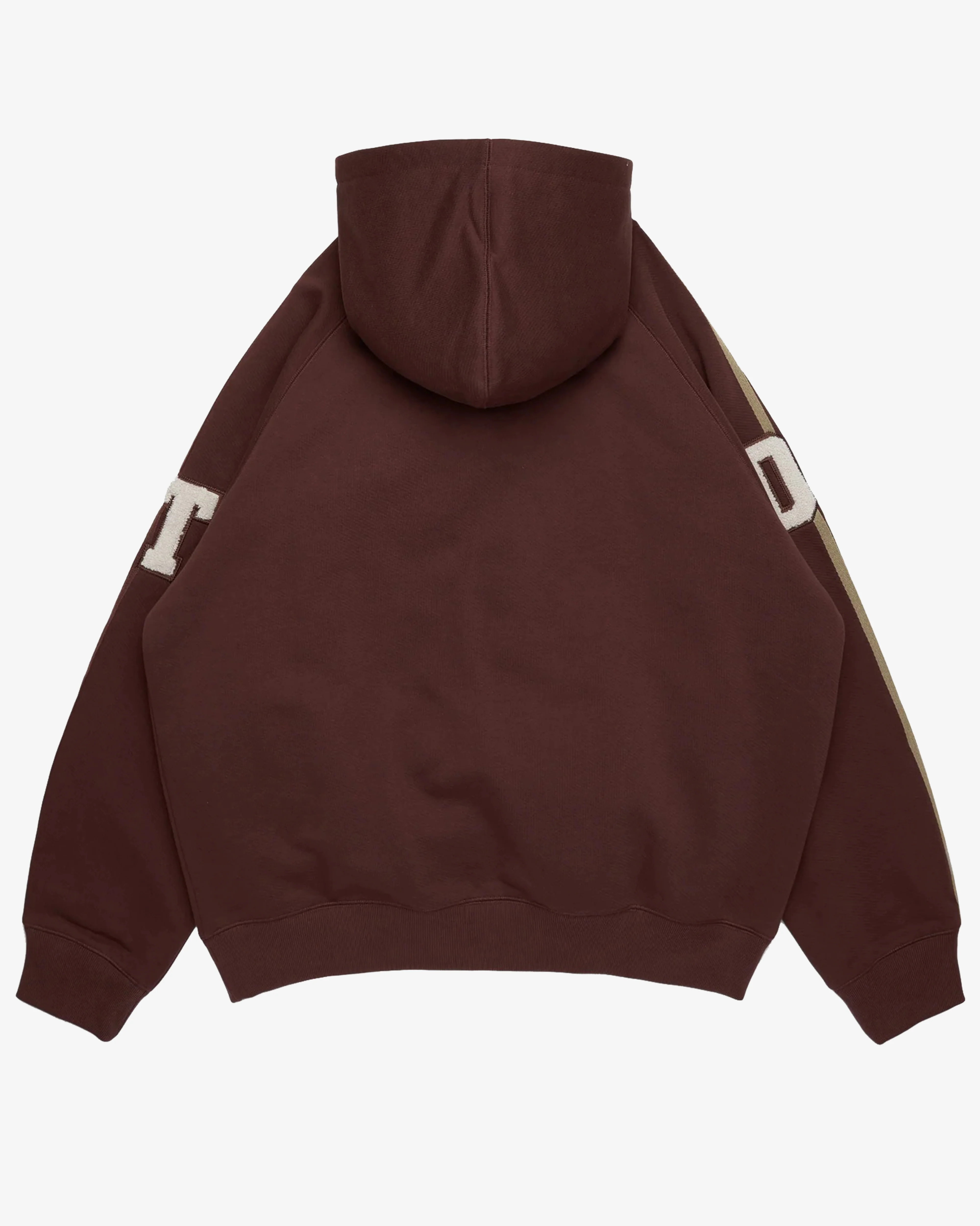 Denim Tears - DT Chenille Patch Zip Hoodie - (Brown)