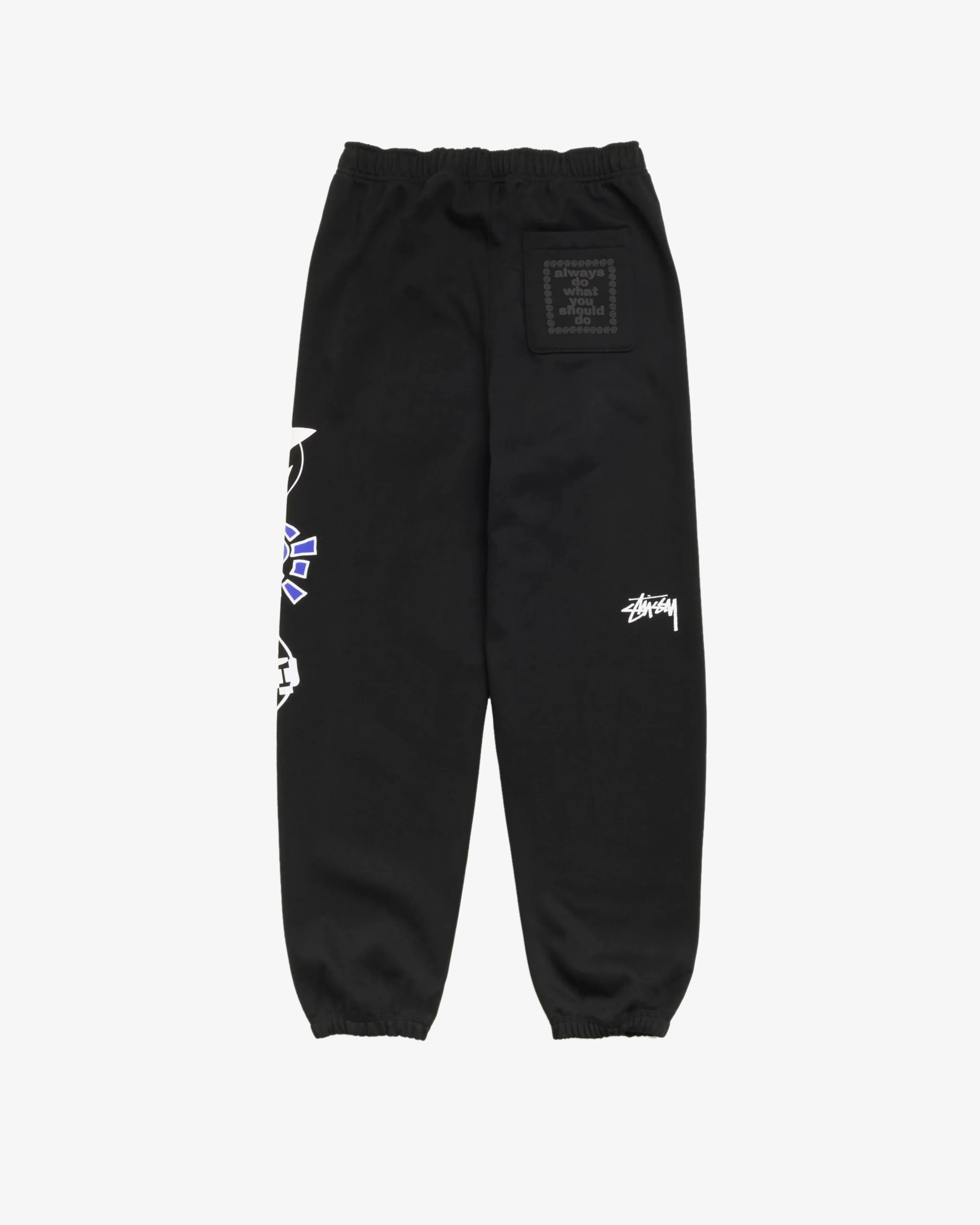 Stüssy - Men's Always Do What You Should Do Stack Sweatpant - (Black)