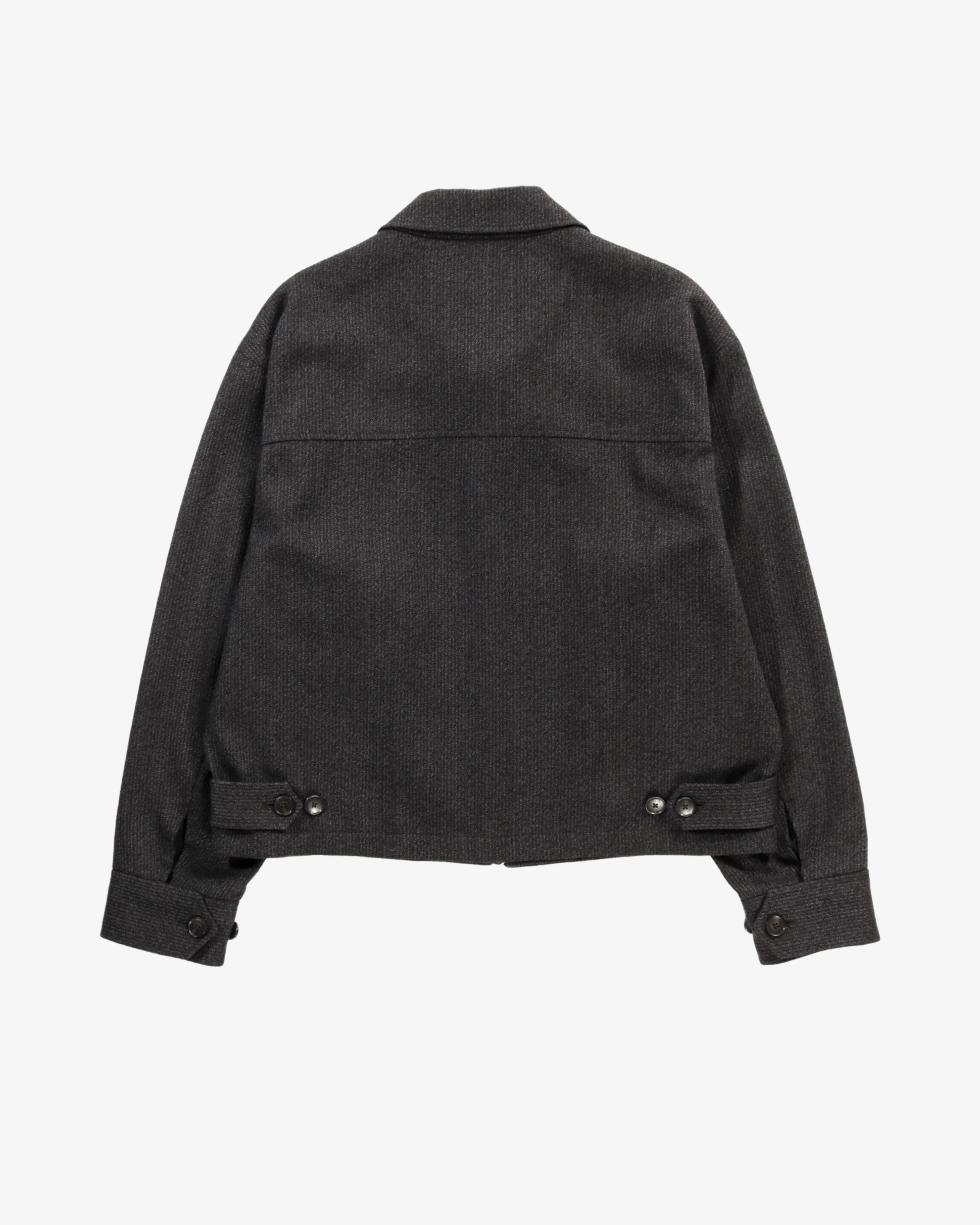 MFPEN - Men's Mail Jacket - (Brown Melange Stripe)