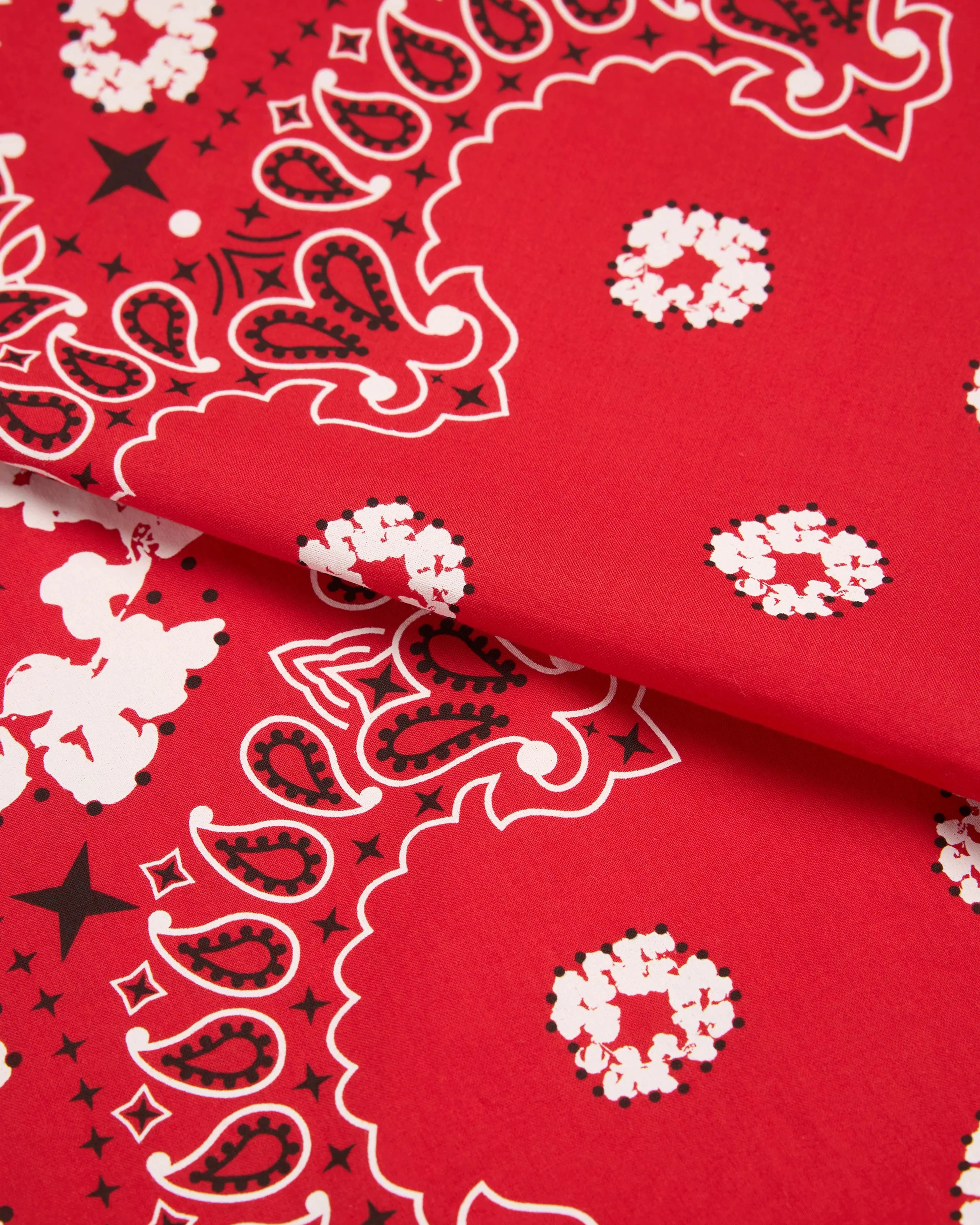 Denim Tears - Men's Cotton Wreath Paisley Bandana - (Red)