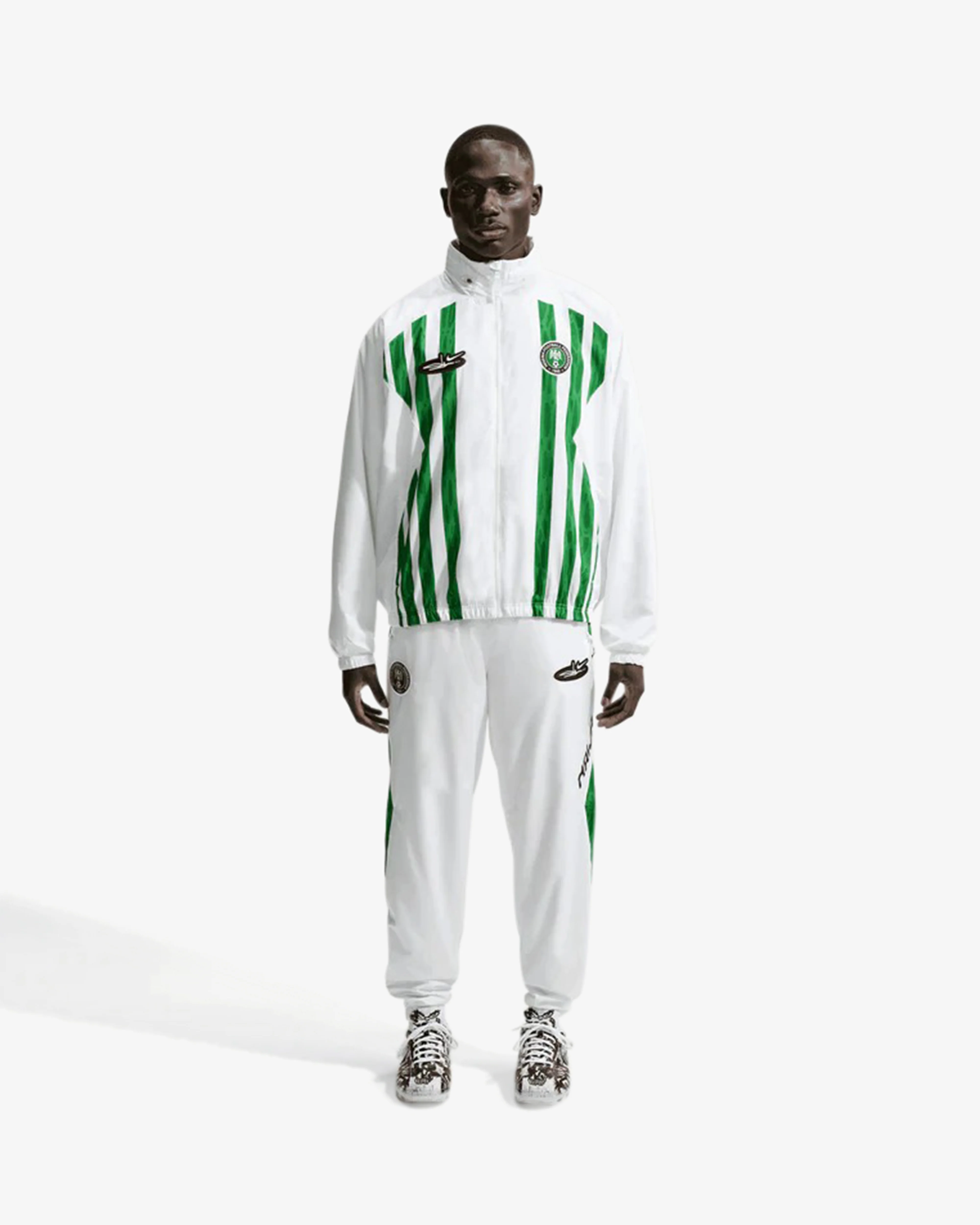Nike - Men's Slawn X Nigeria Lightweight Pant - (White/Black)