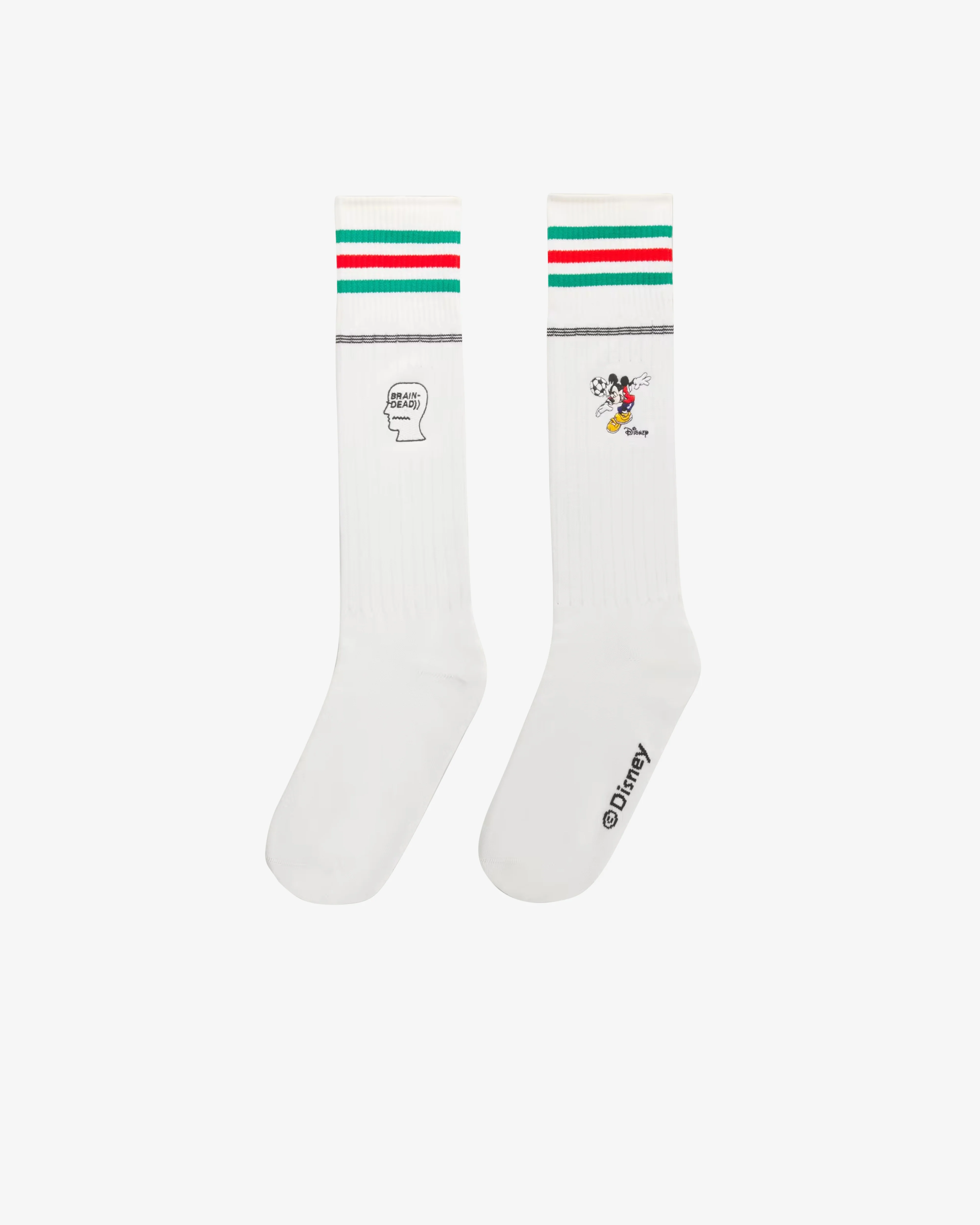 Brain Dead X Adidas X Disney - Men's Soccer Socks - (White)