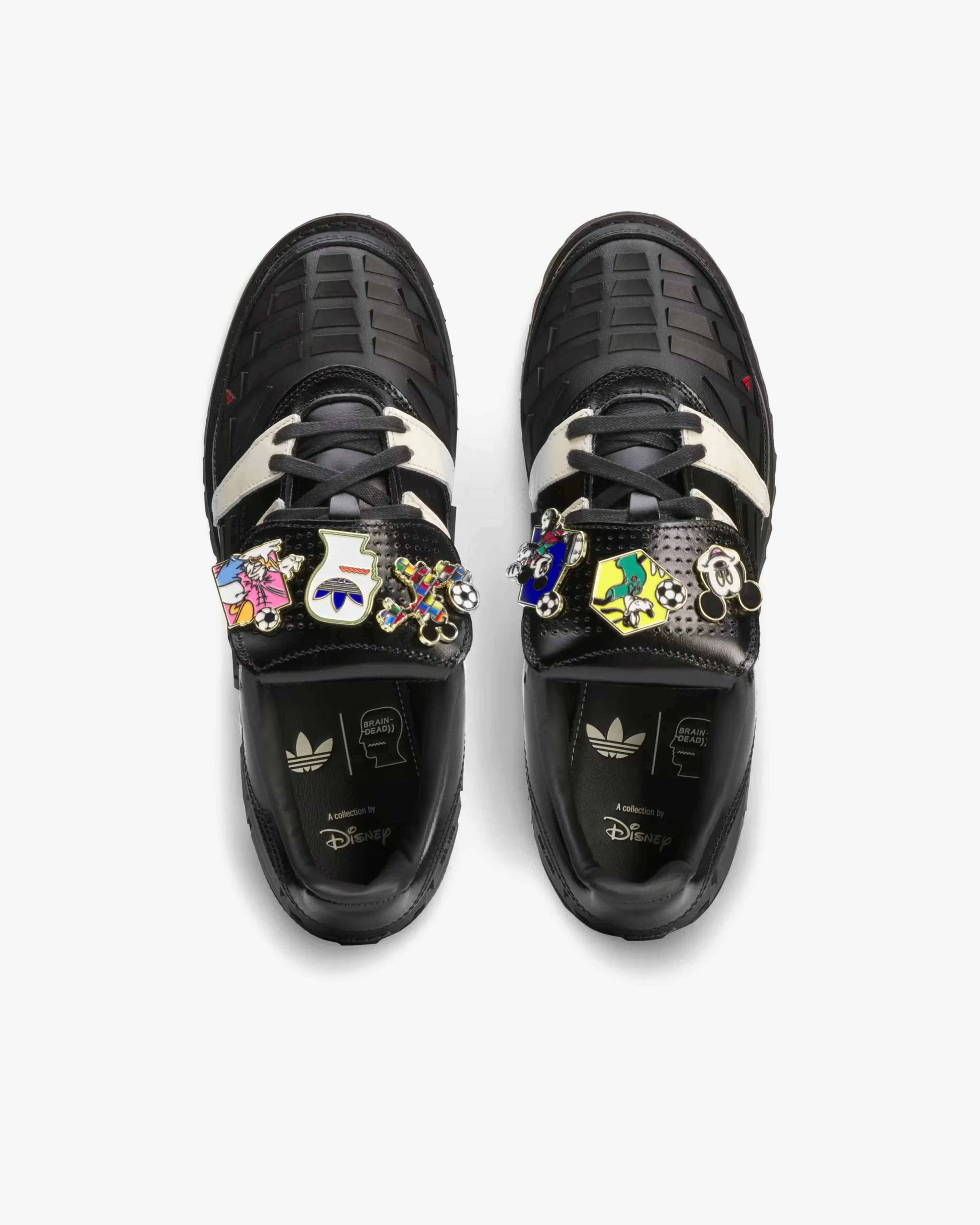Brain Dead X Adidas X Disney - Men's Predator Sneakers - (Black/White)
