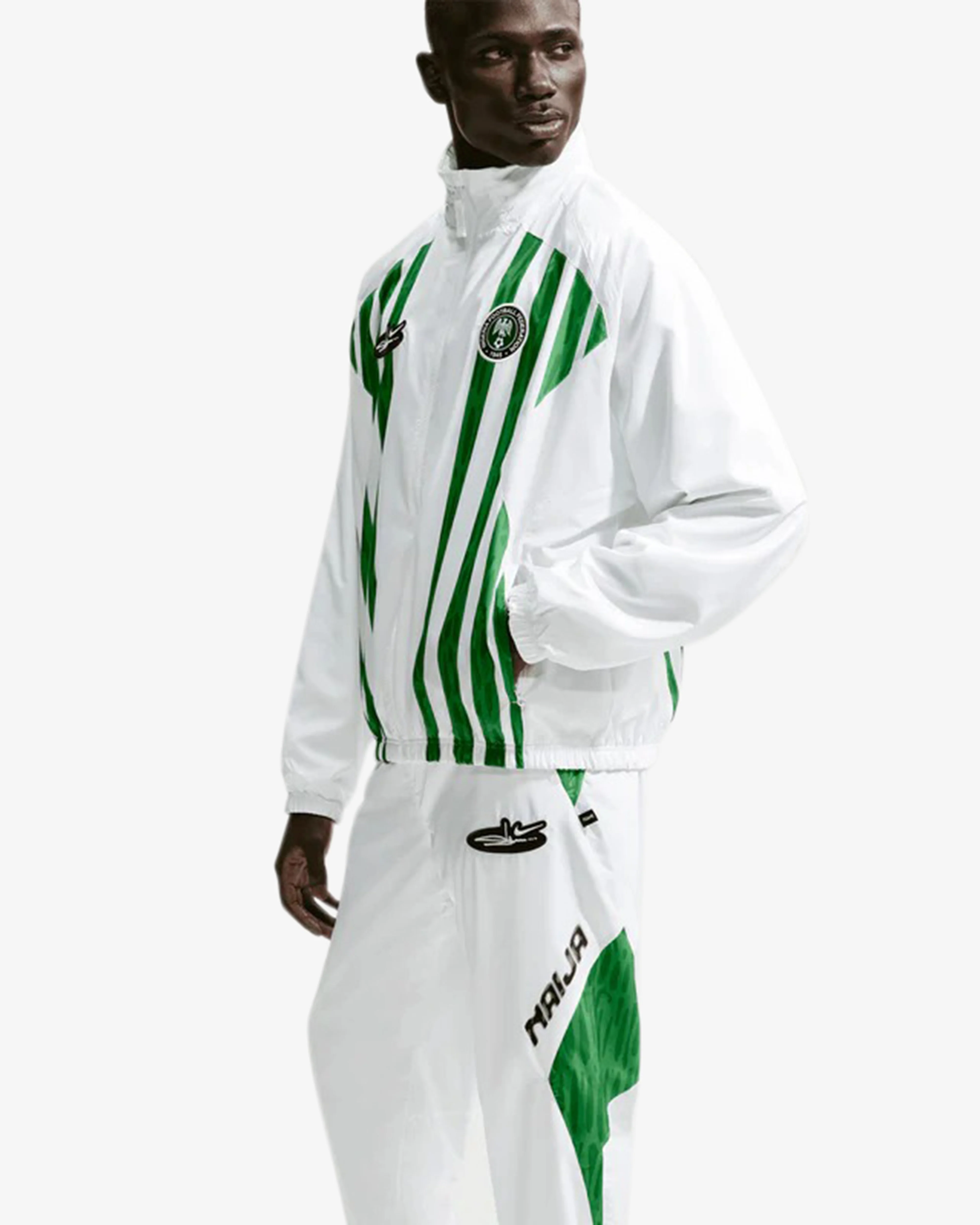Nike - Men's Slawn X Nigeria Lightweight Pant - (White/Black)