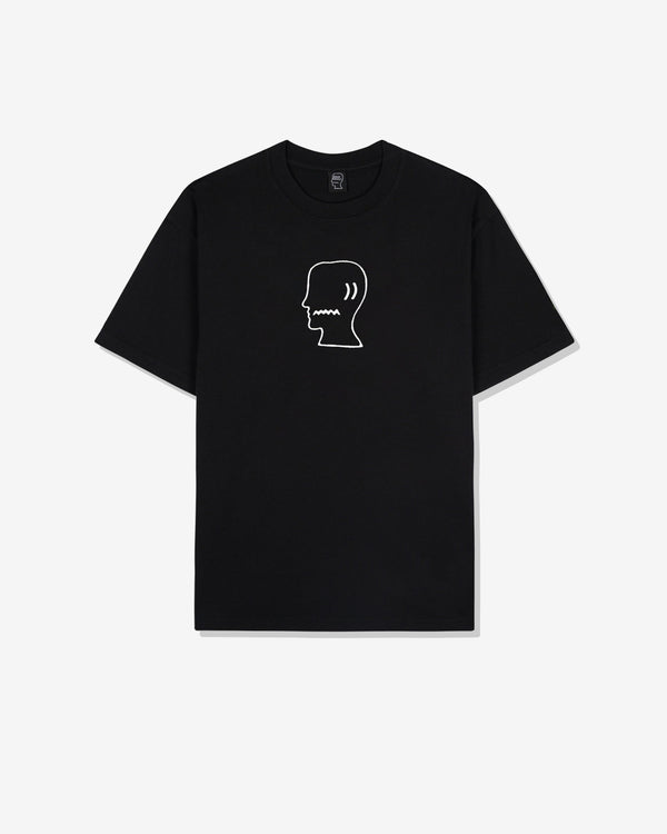 Brain Dead - Men
s Logo Head T-Shirt - (Black)