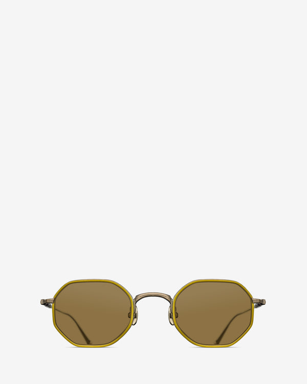 Matsuda - M3086 Yellow Brown Sunglasses - (Gold)