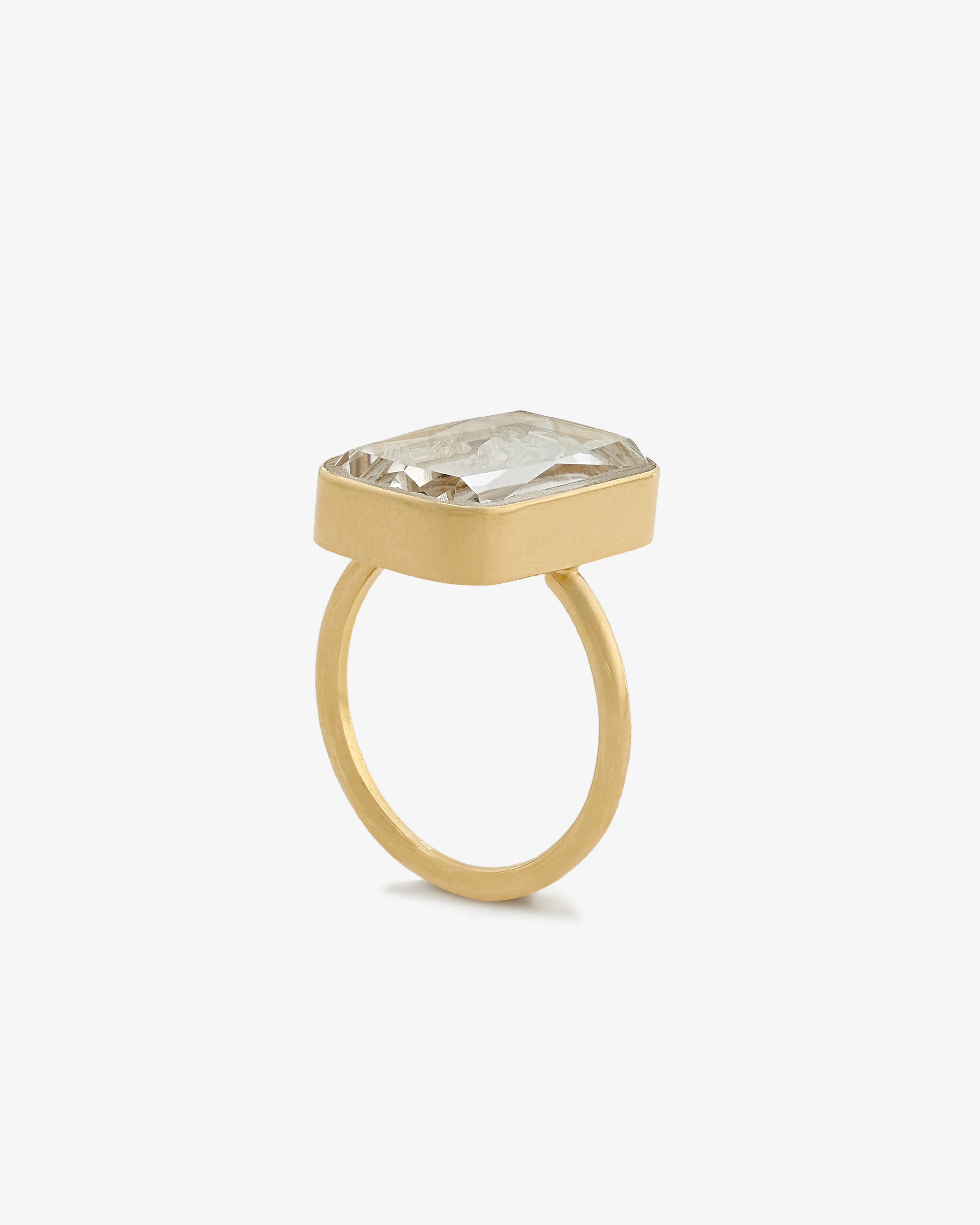Moritz Glik - Ten Fourteen Shaker Ring - (Yellow Gold)