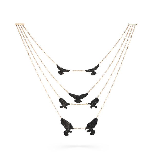 NVW - Women
s The Bazaar Necklace - (Rose Gold)