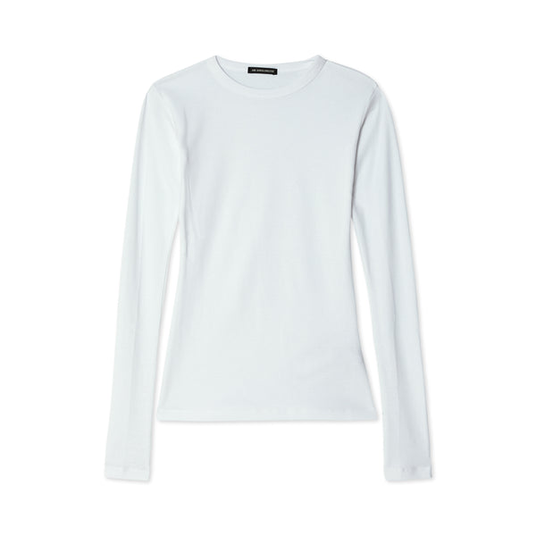 Ann Demeulemeester - Women
s Fanie Long Sleeve T-Shirt - (White)