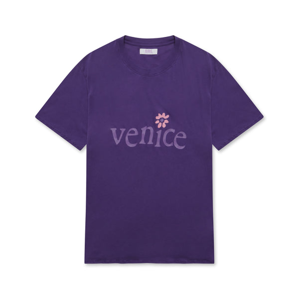 ERL - Men
s Venice Print T-Shirt - (Luminous Purple)