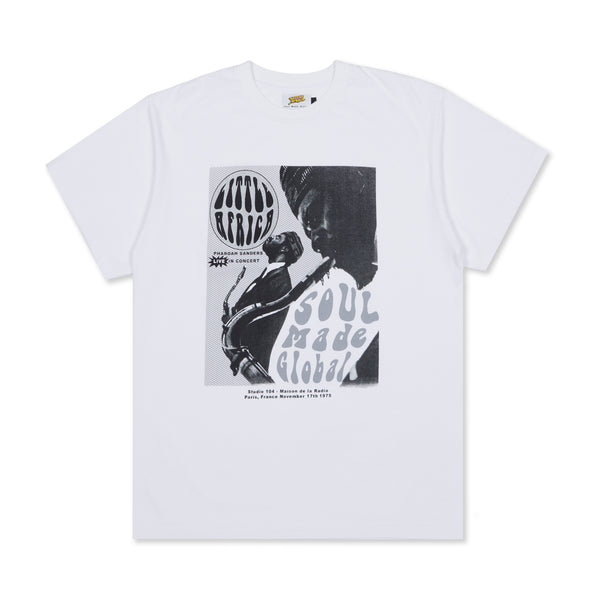 Little Africa - Pharoh Sanders Jazz T-Shirt - (White)