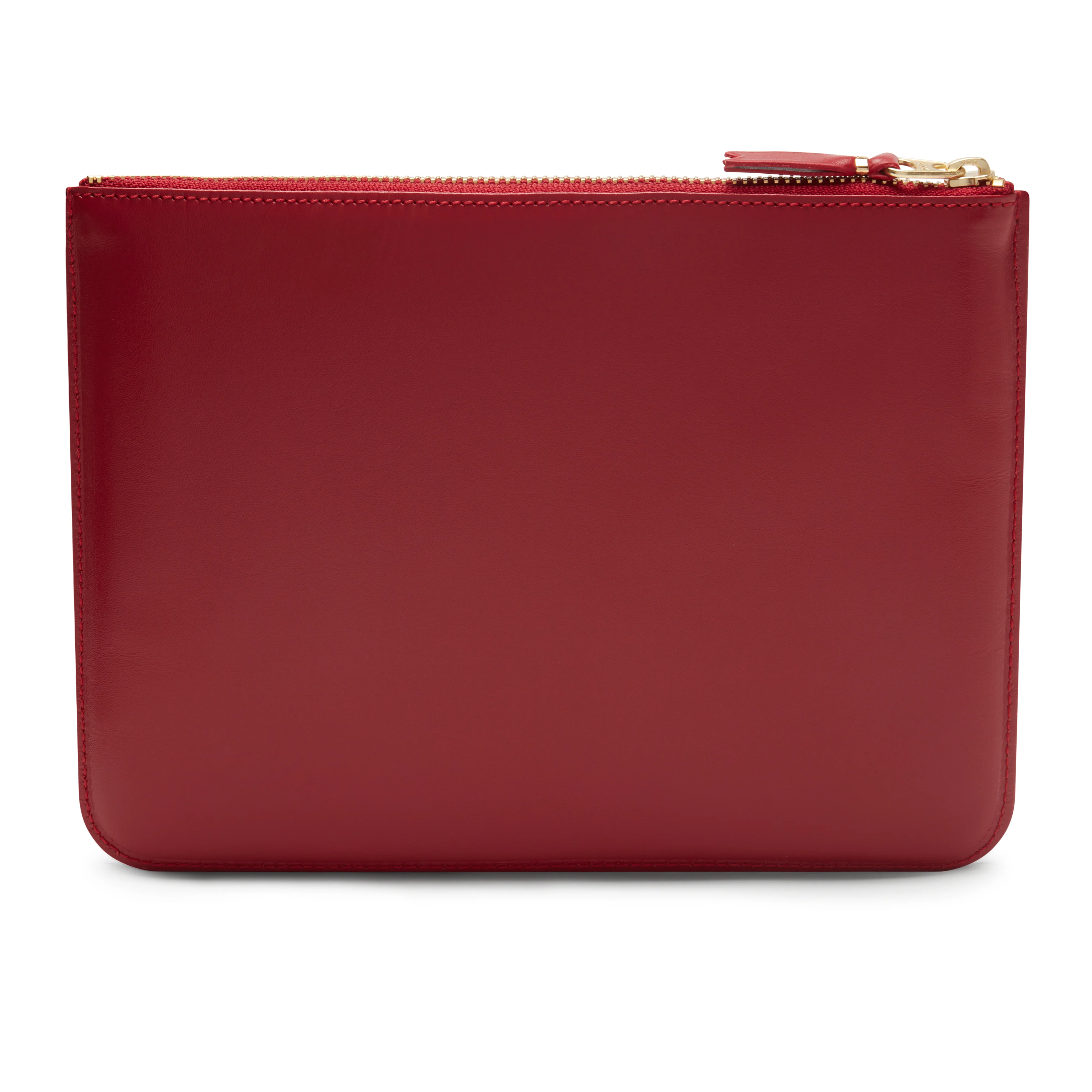 CDG Wallet - Outside Pocket Zip Pouch - (Red SA5100)