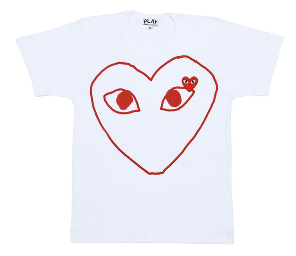 Play Comme des Garçons - T-Shirt - (White)