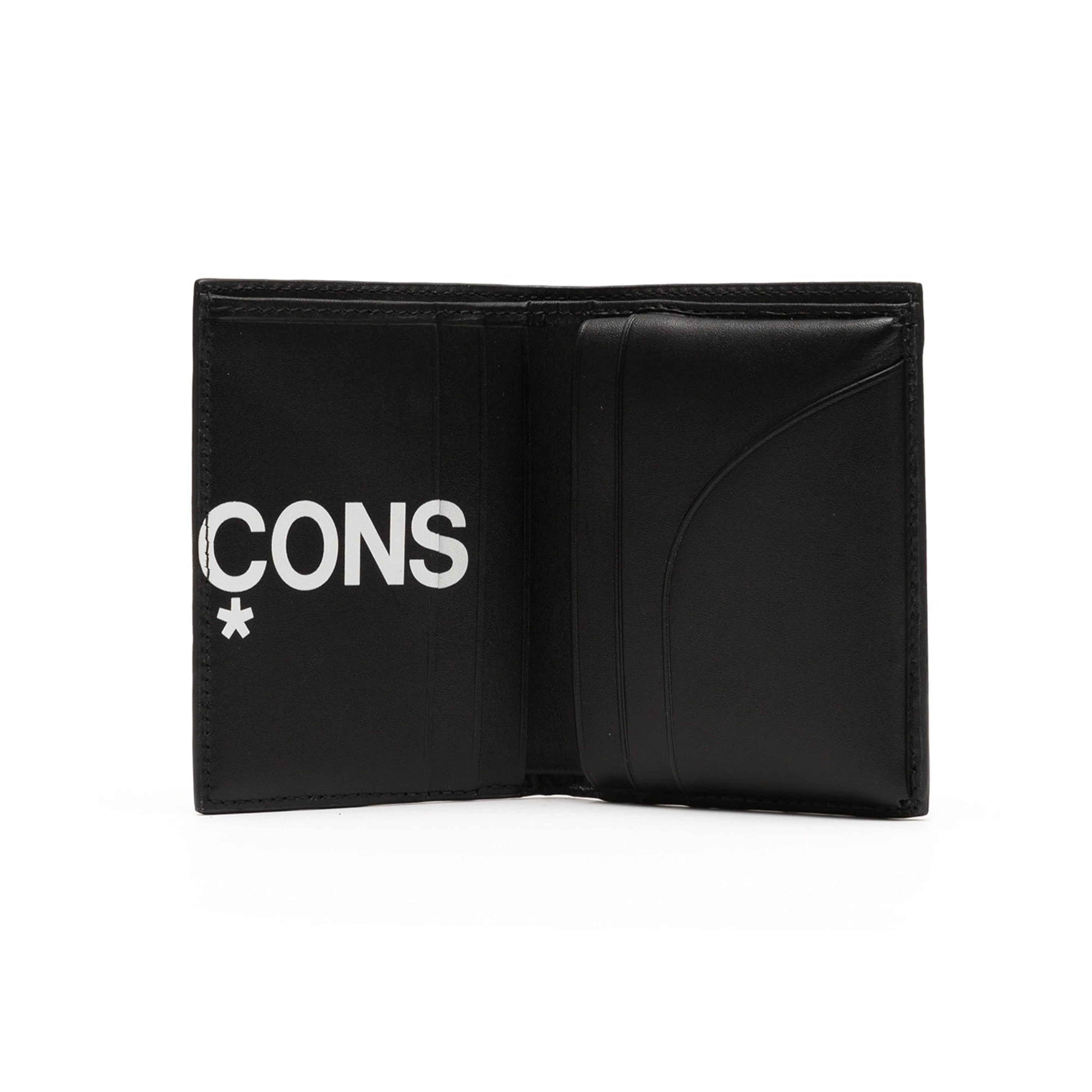 CDG Wallet - Huge Logo Bifold Wallet - (Black SA0641HL)