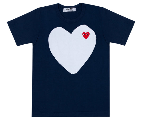 Play Comme des Garçons - Navy T-Shirt