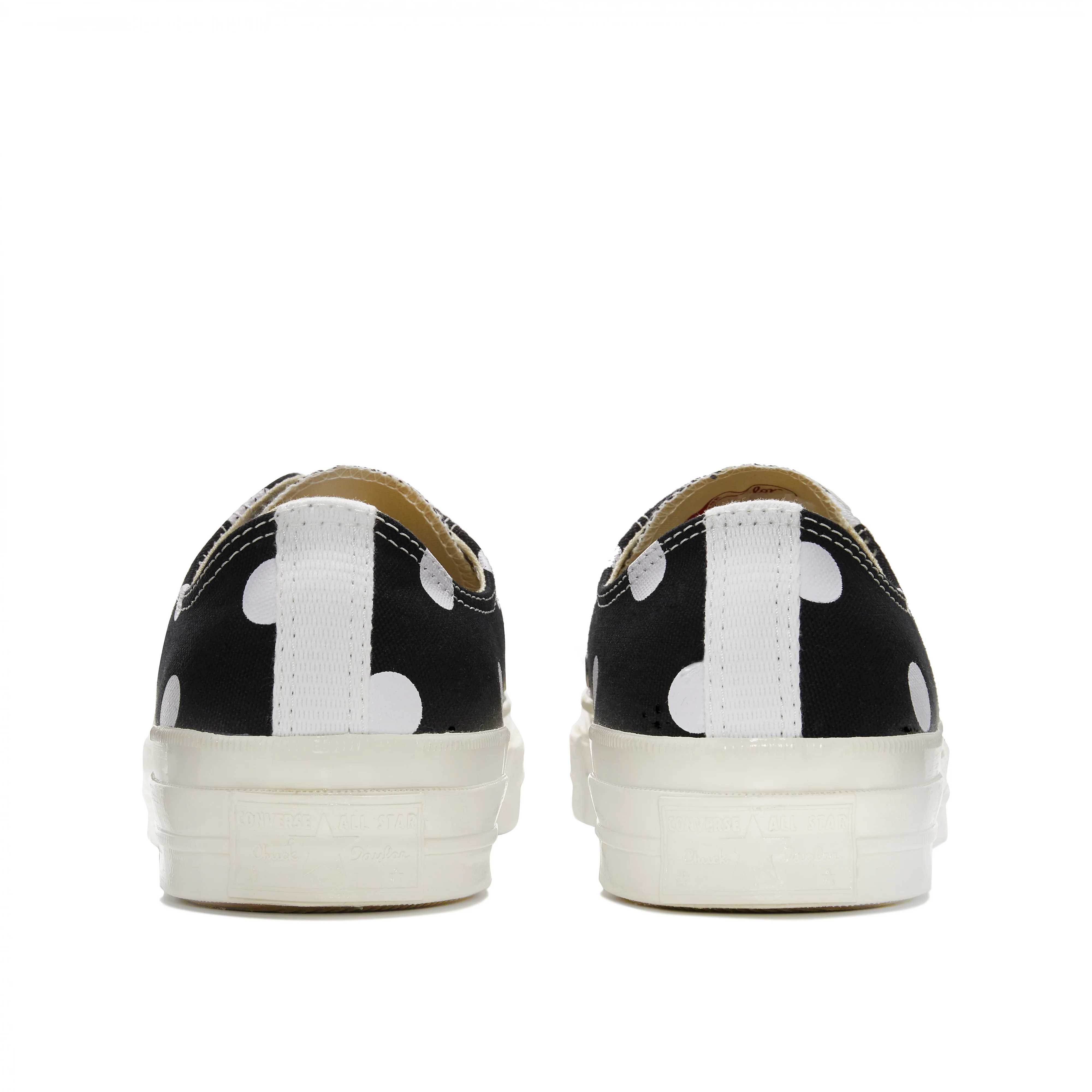 Play Converse - Polka Dot Red Heart Chuck Taylor All Star ’70 Low Sneakers - (Black)