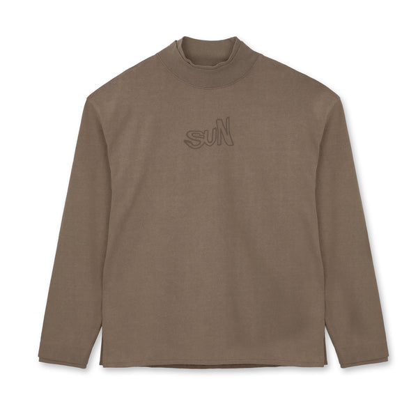 ERL - Men
s Sun Longsleeve T-Shirt - (Brown)