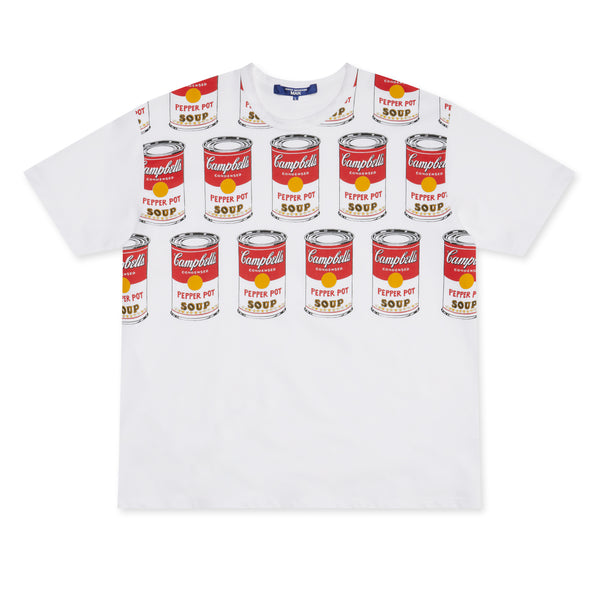 Junya Watanabe MAN - Andy Warhol Campbell
s Soup Can T-Shirt - (White)