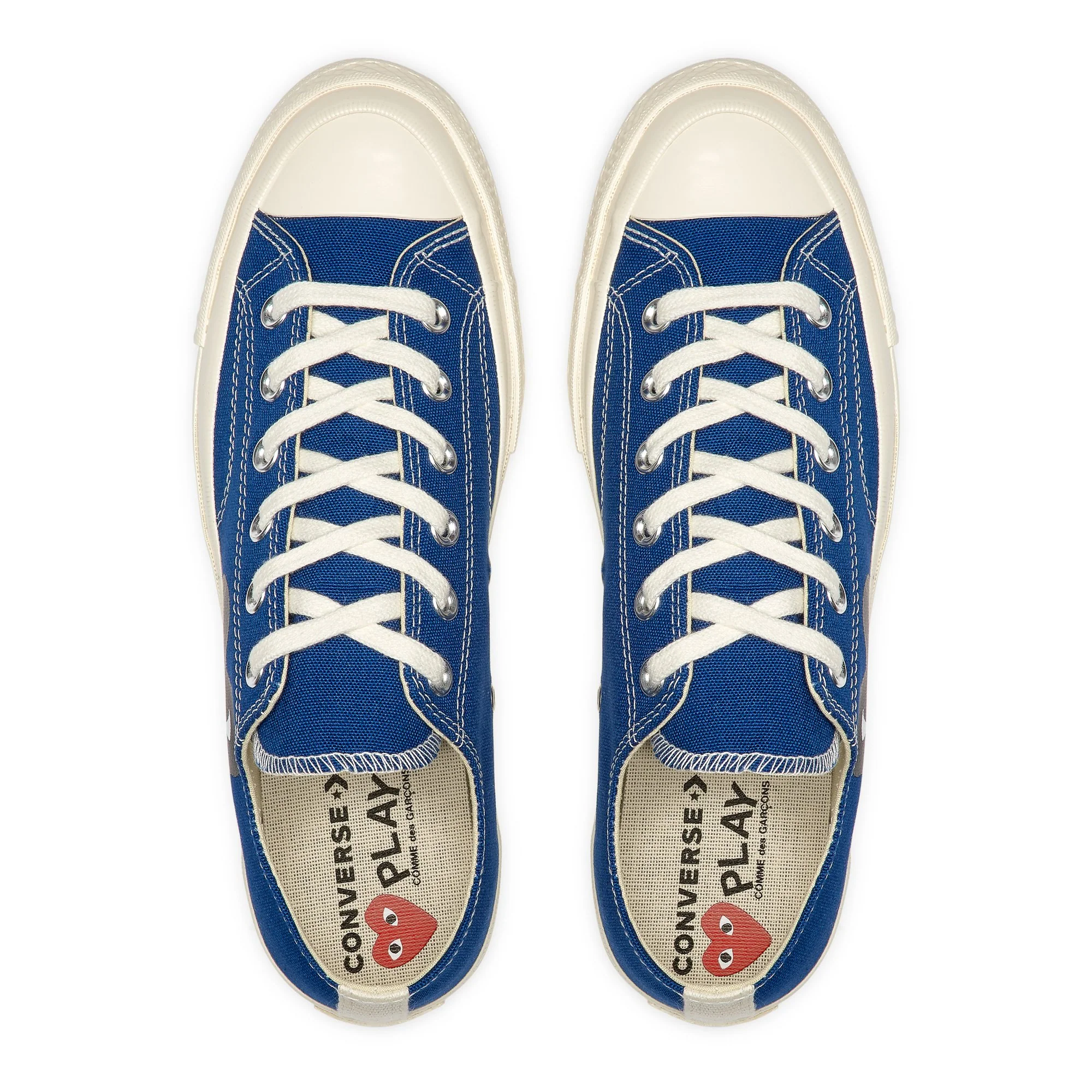 Play Converse - Black Heart Chuck Taylor All Star ’70 Low Sneakers - (Blue)