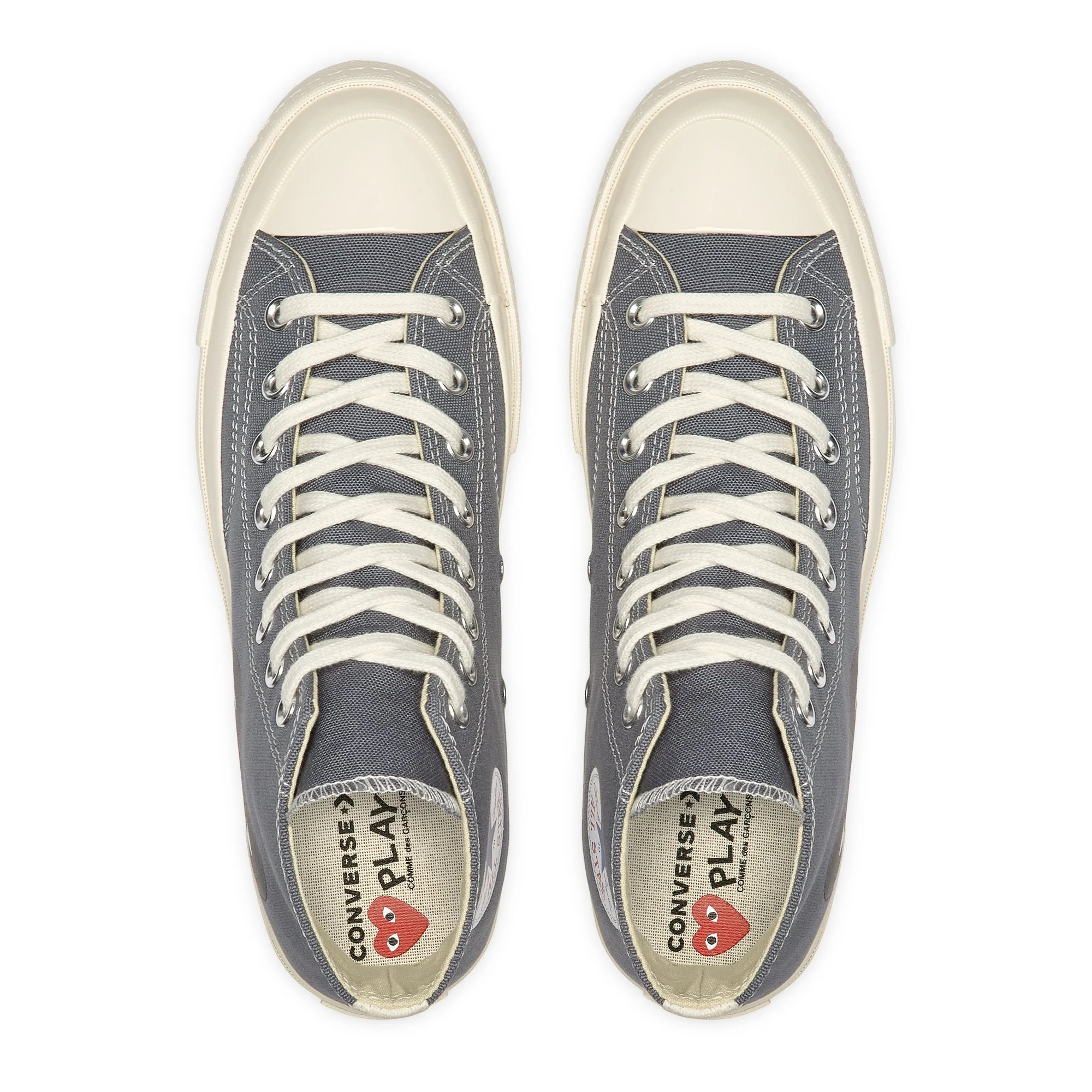 Play Converse - Black Heart Chuck Taylor All Star ’70 High Sneakers - (Grey)