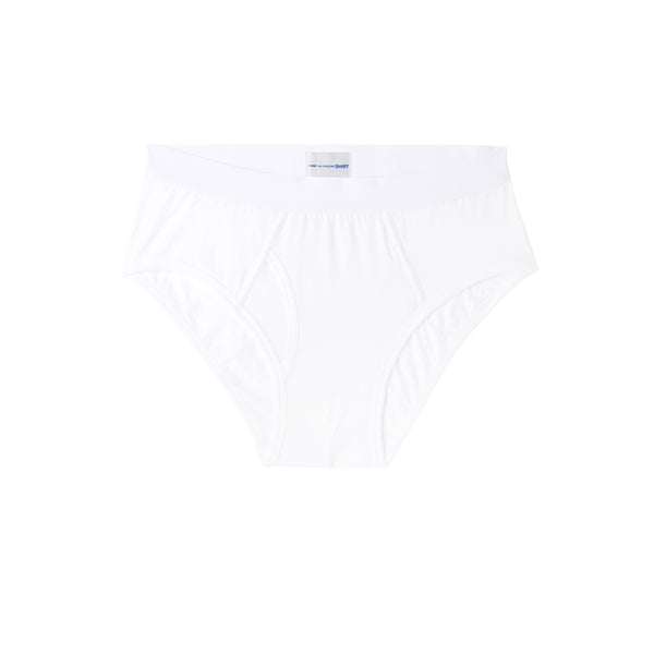 CDG Shirt Underwear - Sunspel Brief - (White)