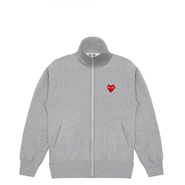 Play Comme des Garçons - Sweatshirt with 5 Hearts - (Grey)