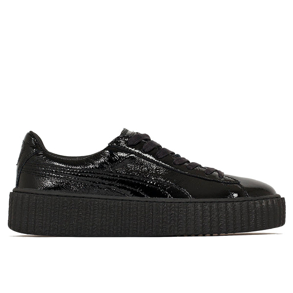 Puma - Women
s Creeper Crinkled - (Black Patent)