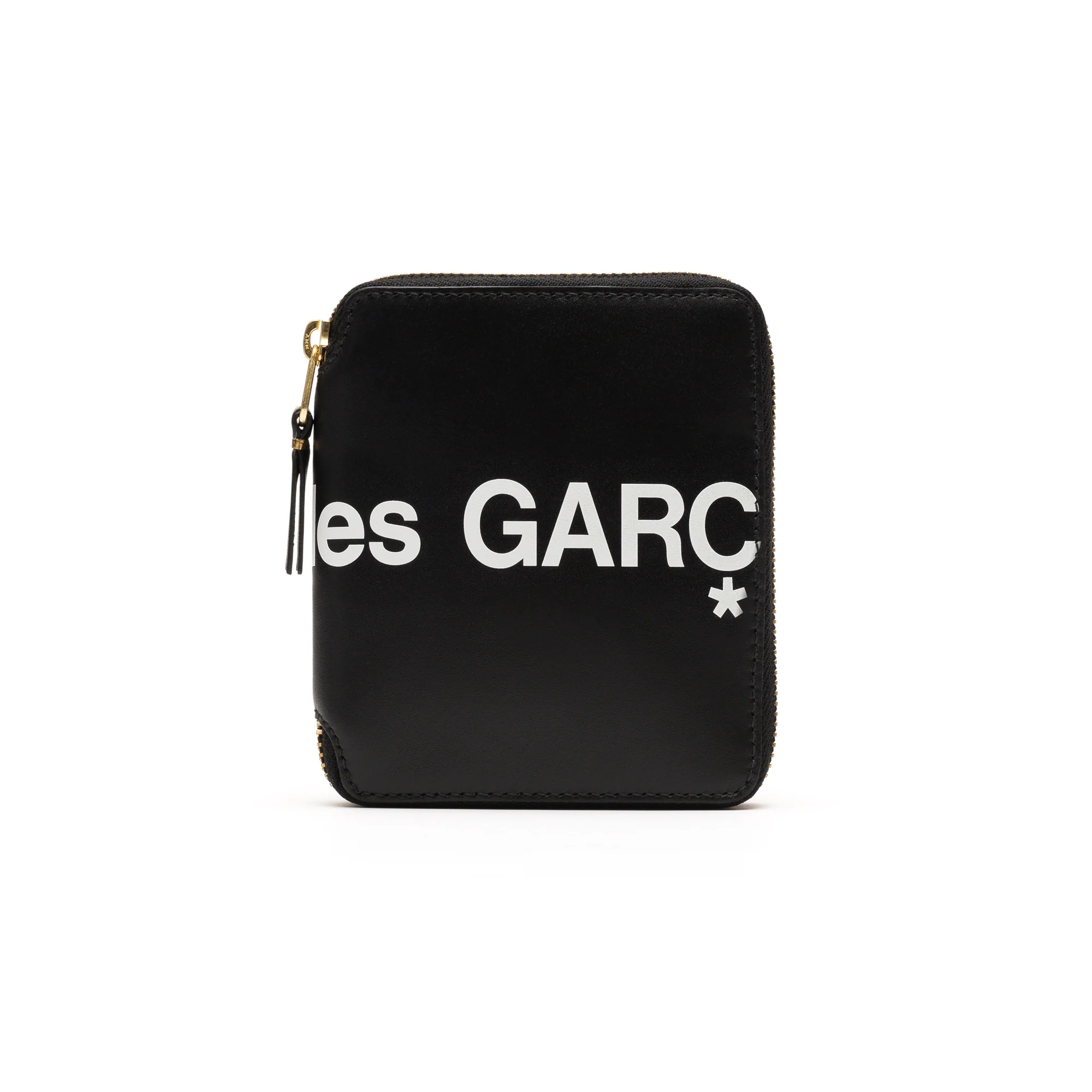 CDG Wallet - Huge Logo Full Zip Around Wallet - (Black SA2100HL)