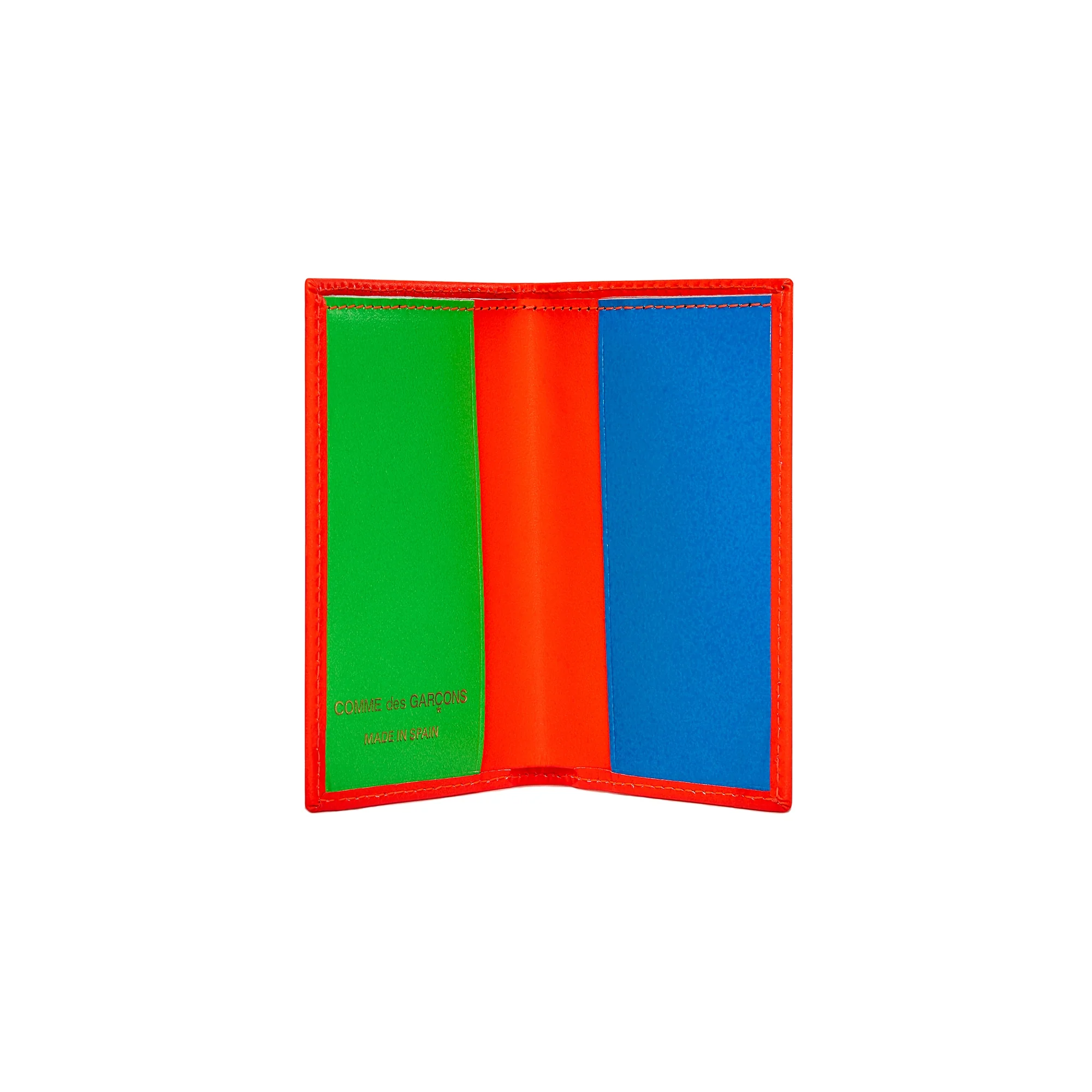 CDG Wallet - Super Fluo Bifold Wallet - (Orange SA6400SF)